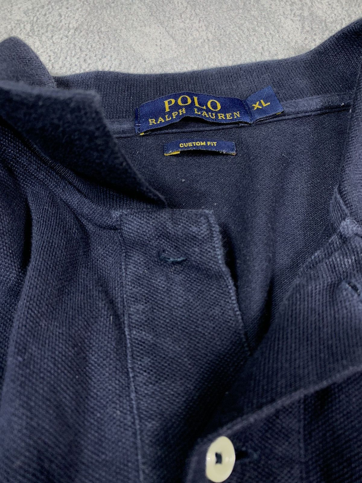 Lauren Ralph Lauren × Polo Ralph Lauren × Vintage Vintage Polo Ralph Lauren sun faded long sleeve polo size XL Size US XL / EU 56 / 4 - 8 Thumbnail