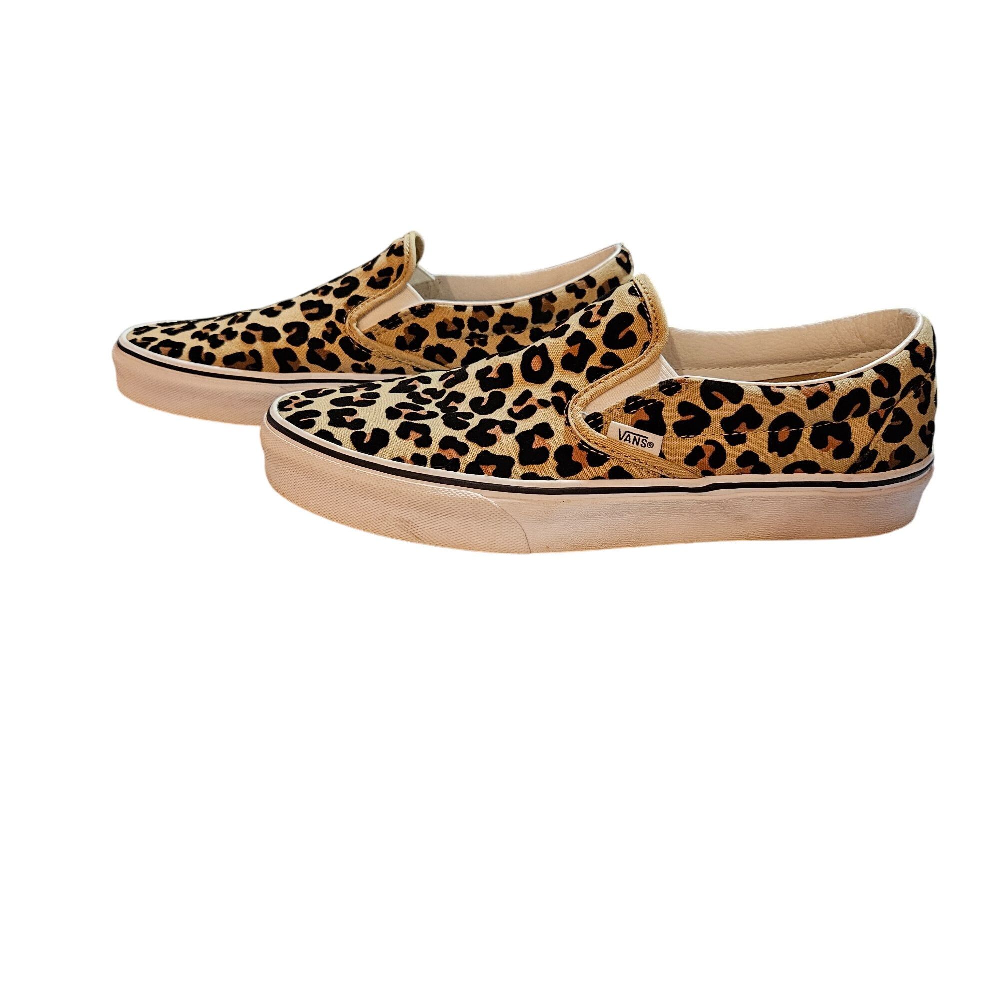 Vans Vans Unisex Leopard Print Slip-On Shoes Casual Streetwear Sk Size US 11 / IT 41 - 6 Thumbnail