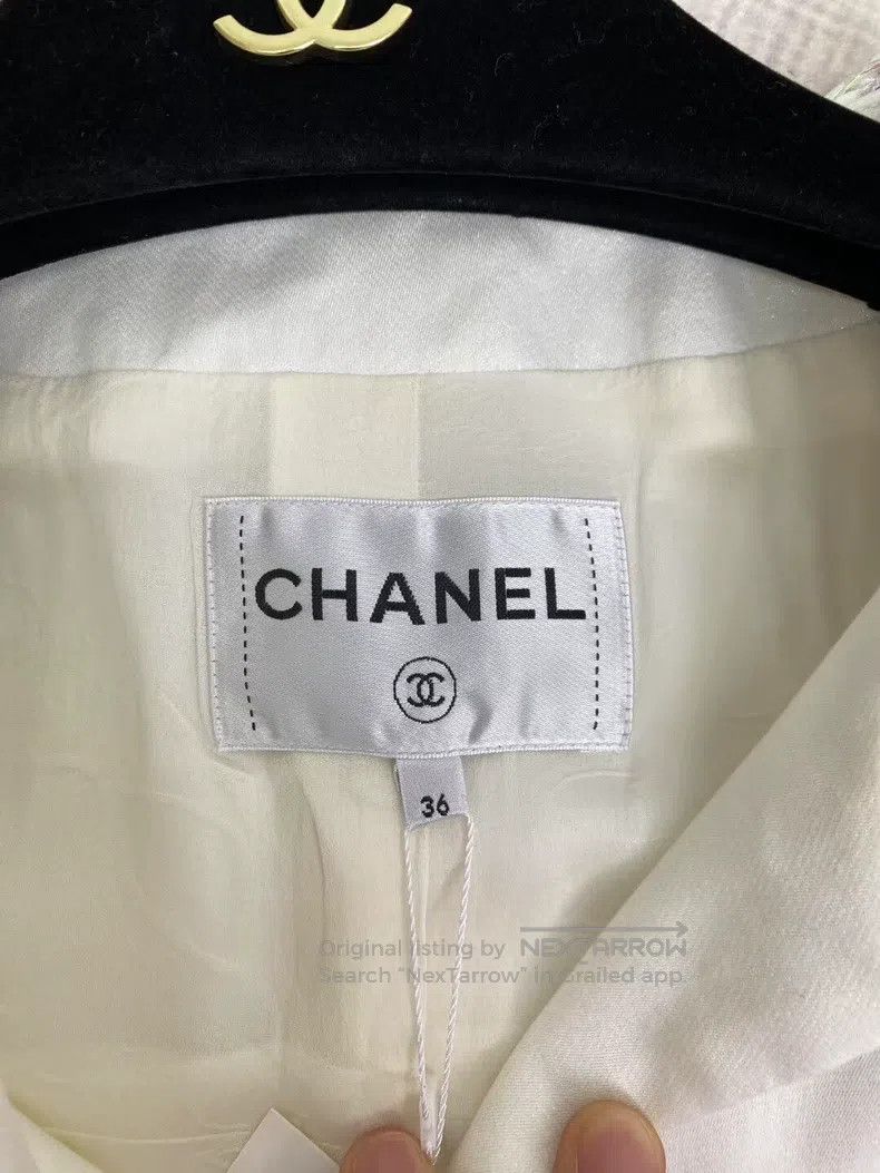 Chanel Chanel White coat Size XS / US 0-2 / IT 36-38 - 7 Thumbnail