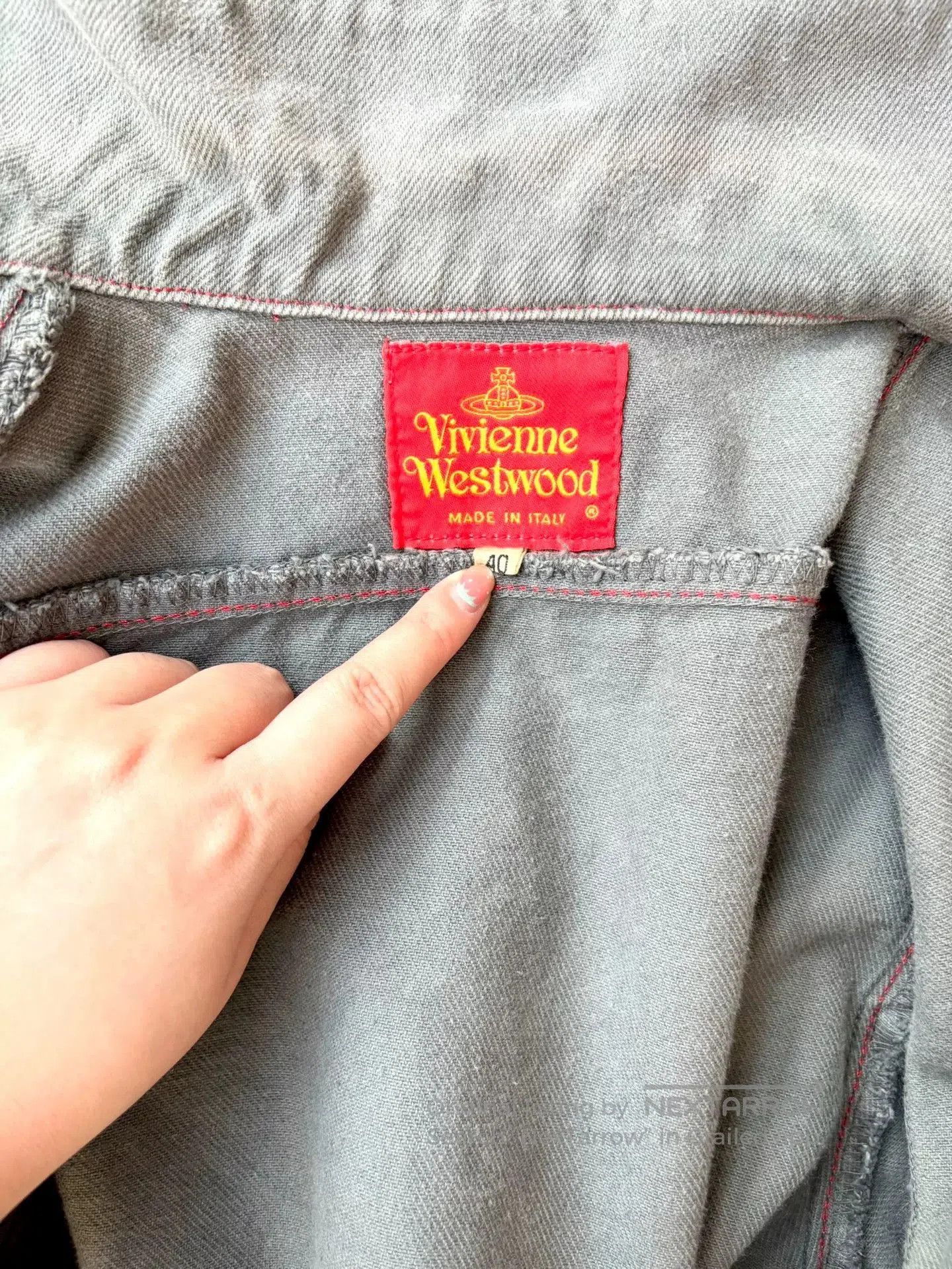 Vivienne Westwood rare vivienne westwood vintage gray denim jacket. Size M / US 6-8 / IT 42-44 - 6 Thumbnail