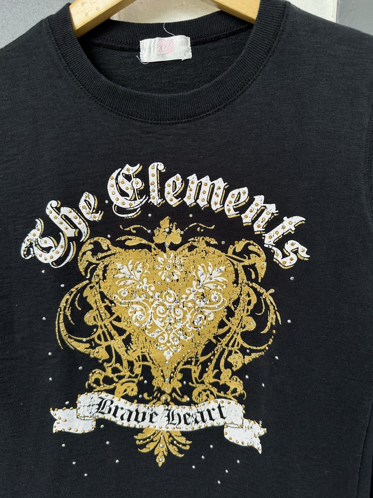 Japanese Brand JAPANESE THE ELEMENT BRAVE HEART WHITE LABEL LONG SLEEVE Size XS / US 0-2 / IT 36-38 - 2 Thumbnail
