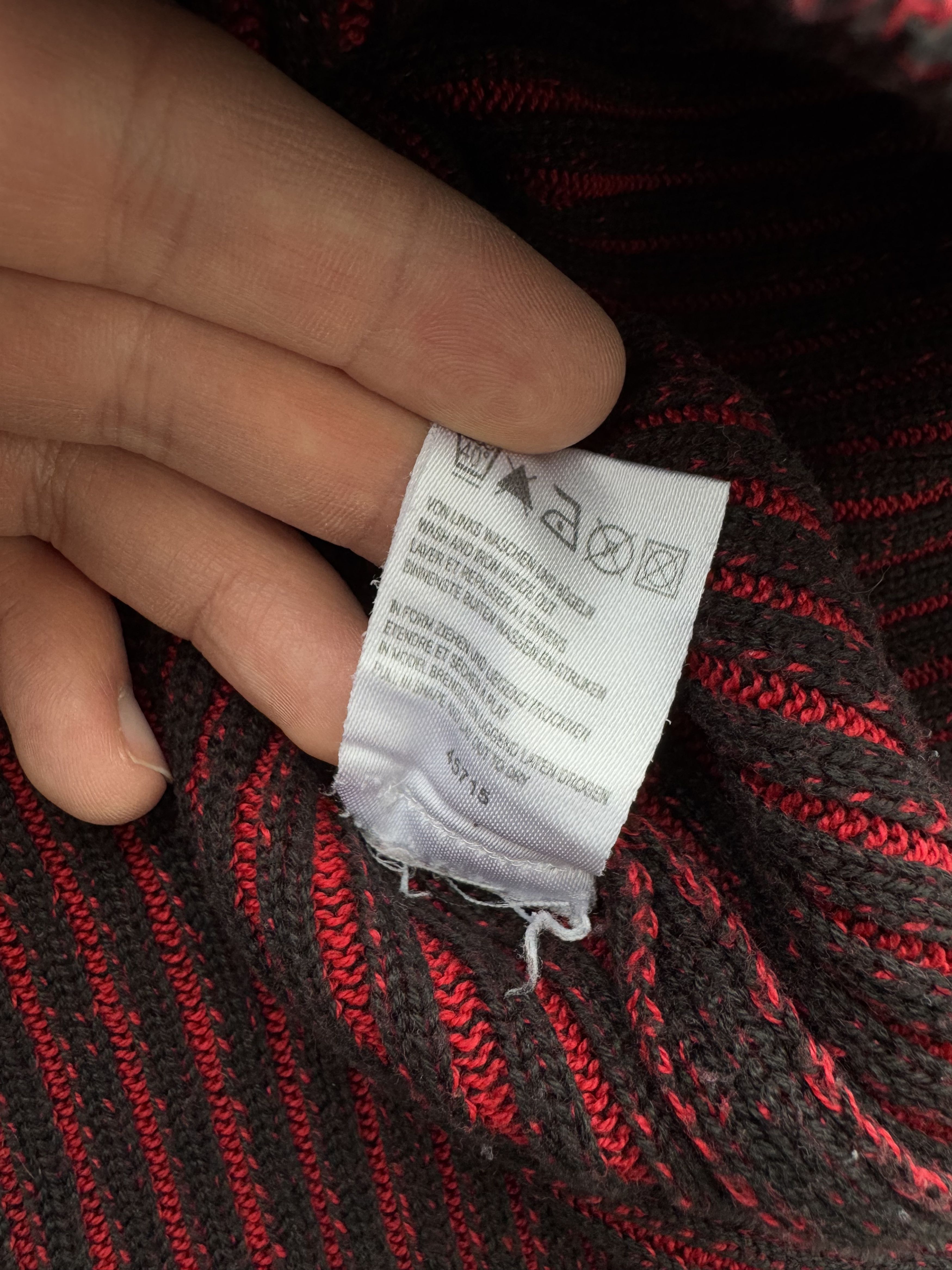 Japanese Brand × Vintage Vintage Y2K avantgarde tribal black opium sweater super rare Size US XXL / EU 58 / 5 - 5 Thumbnail