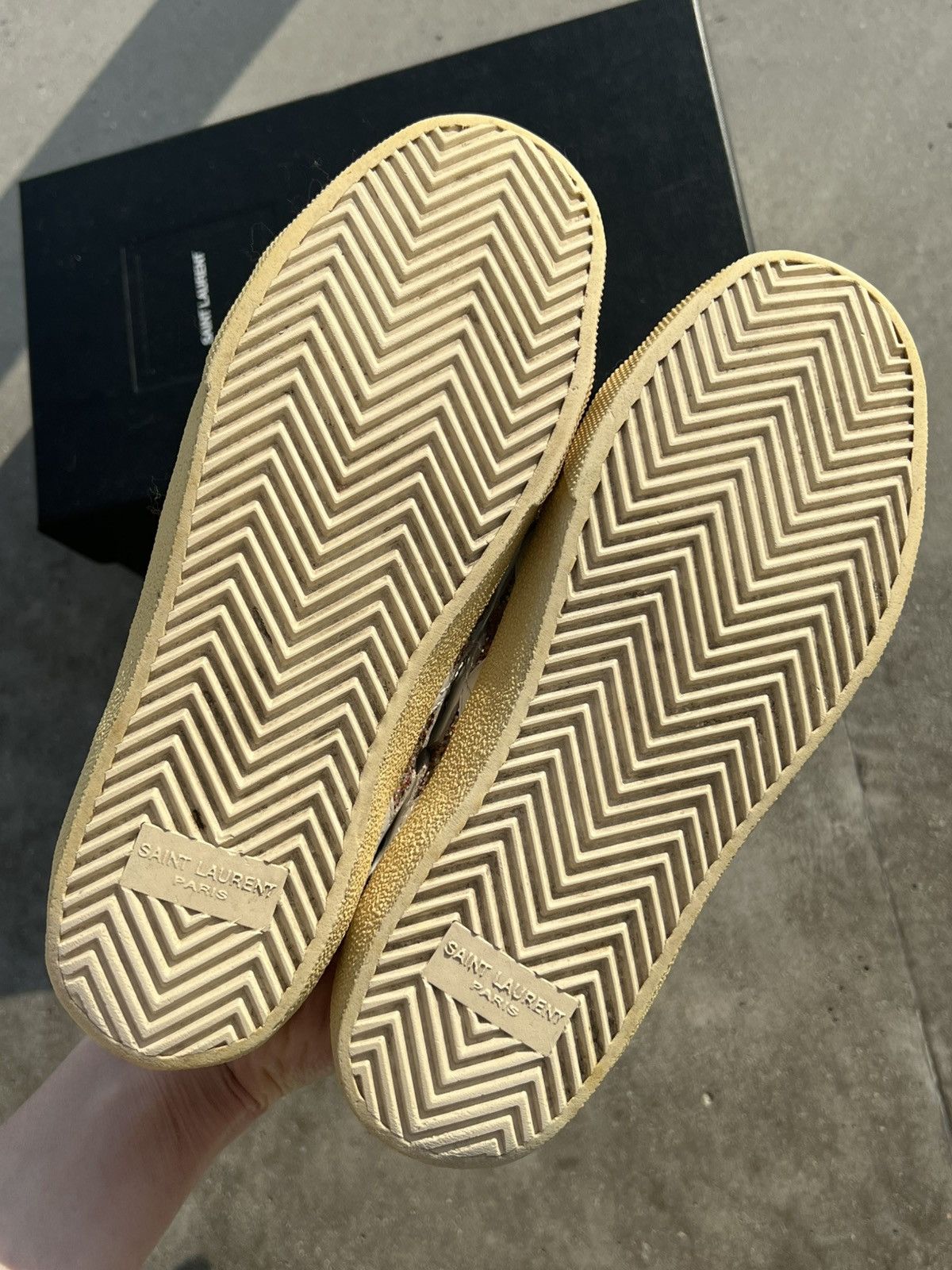 Saint Laurent Paris Saint Laurent SLP YSL SL/06 court stars low top sneaekrs Size US 6 / IT 36 - 9 Thumbnail