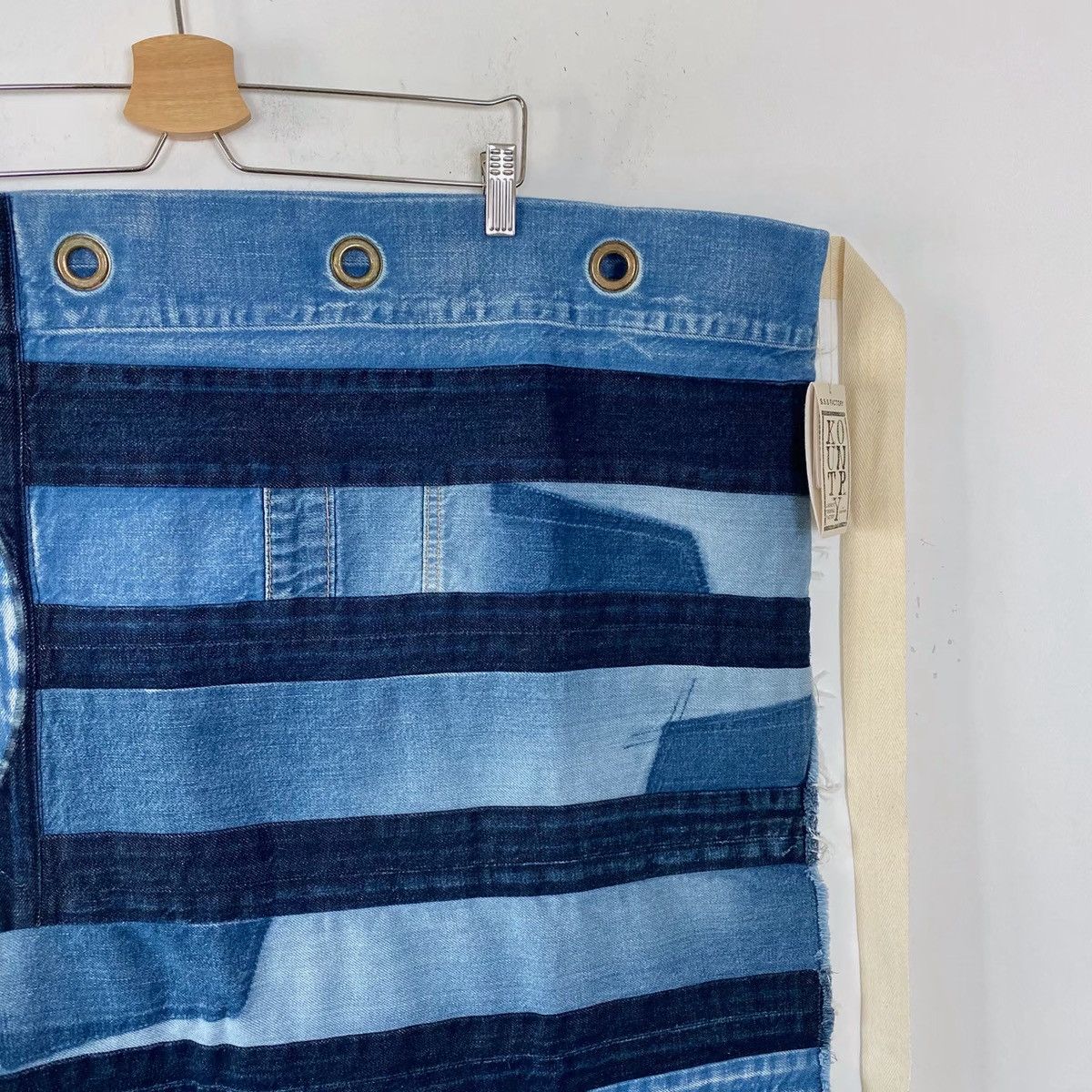 Kapital KAPITAL 2017SS HIPPIE FLAG DENIM APRON Size ONE SIZE - 4 Thumbnail