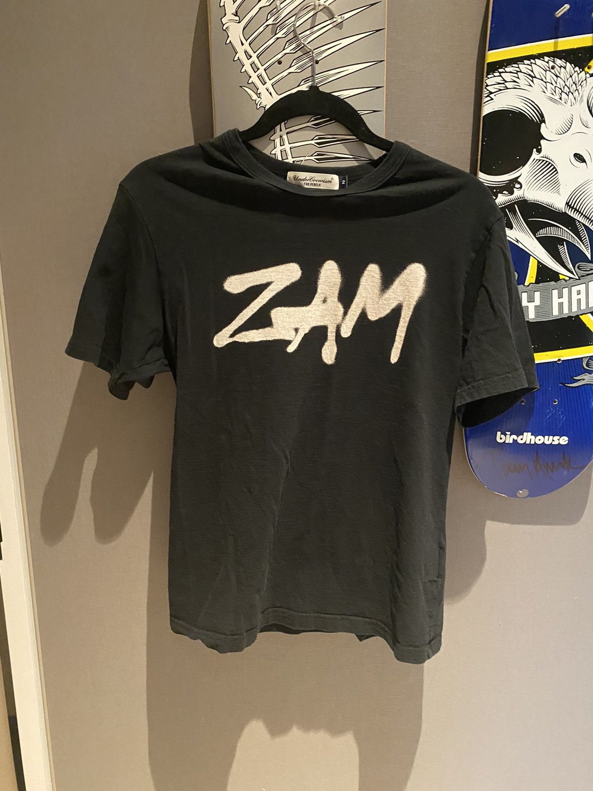 Image of Undercover Zeus Tee in Black, Men's (Size Small)