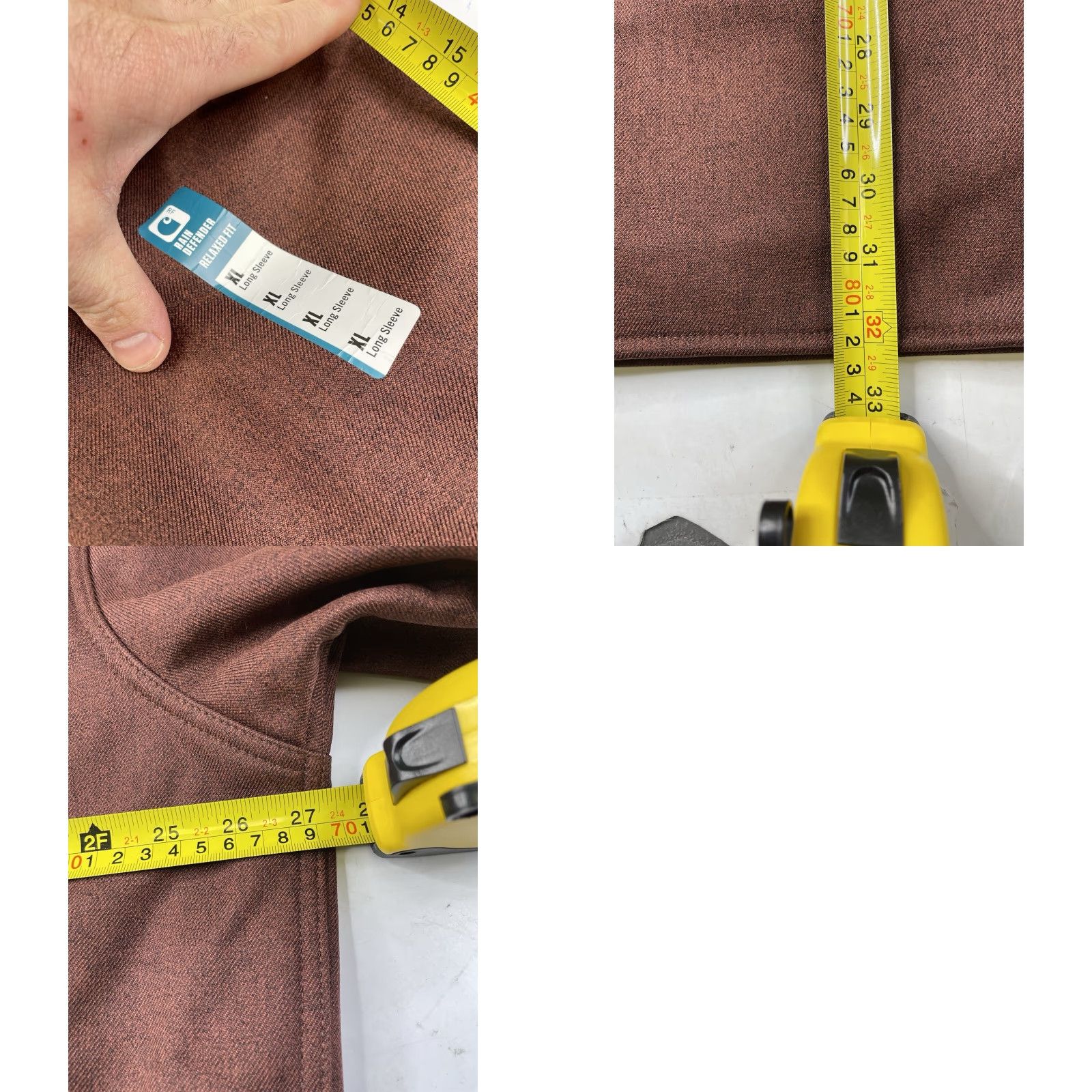 Carhartt Carhartt Rain Defender Heavyweight Hooded Jacket Shacket Mens XL Dark Cedar Size US XL / EU 56 / 4 - 8 Thumbnail