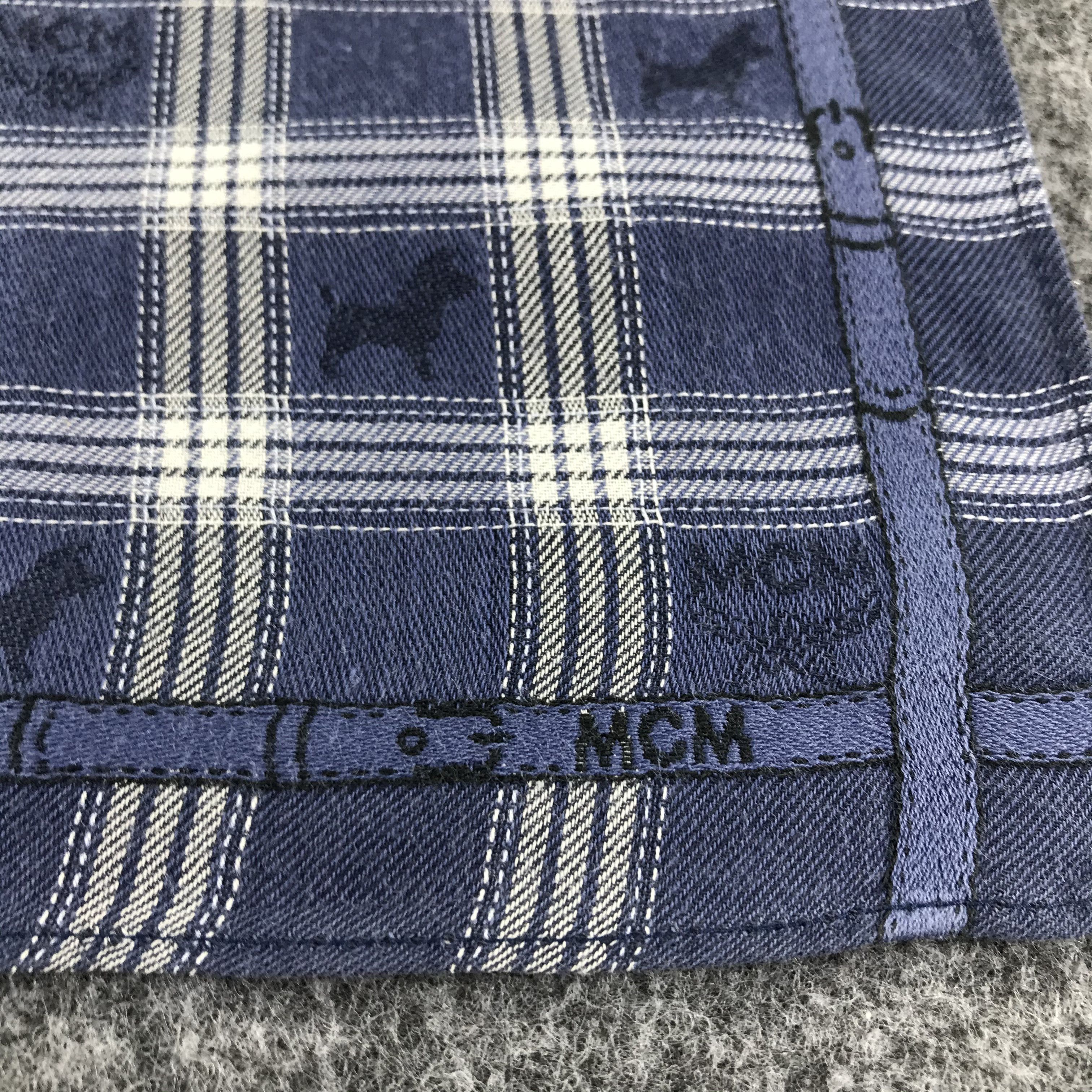 MCM × Vintage MCM Handkerchief Neckerchief Bandana H287 Size ONE SIZE - 4 Thumbnail