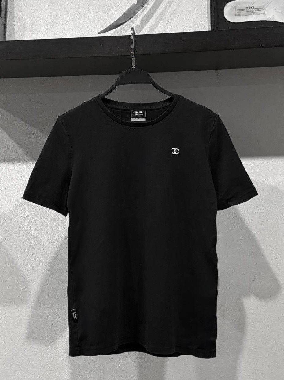 Chanel Chanel Uniform Logo Tshirt Size US M / EU 48-50 / 2 - 1 Thumbnail