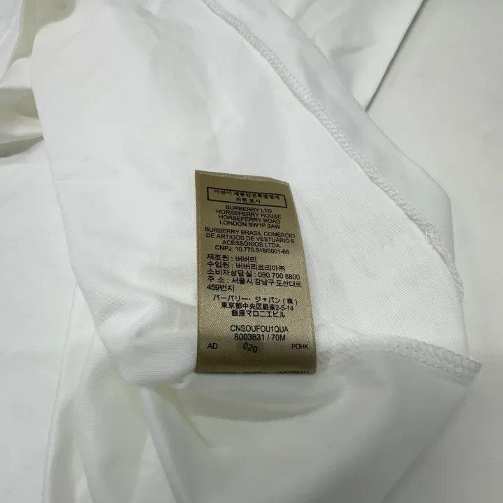 Burberry Burberry Burberry Embroidered Horse Casual White T-Shirt-2 Size US XXL / EU 58 / 5 - 6 Thumbnail