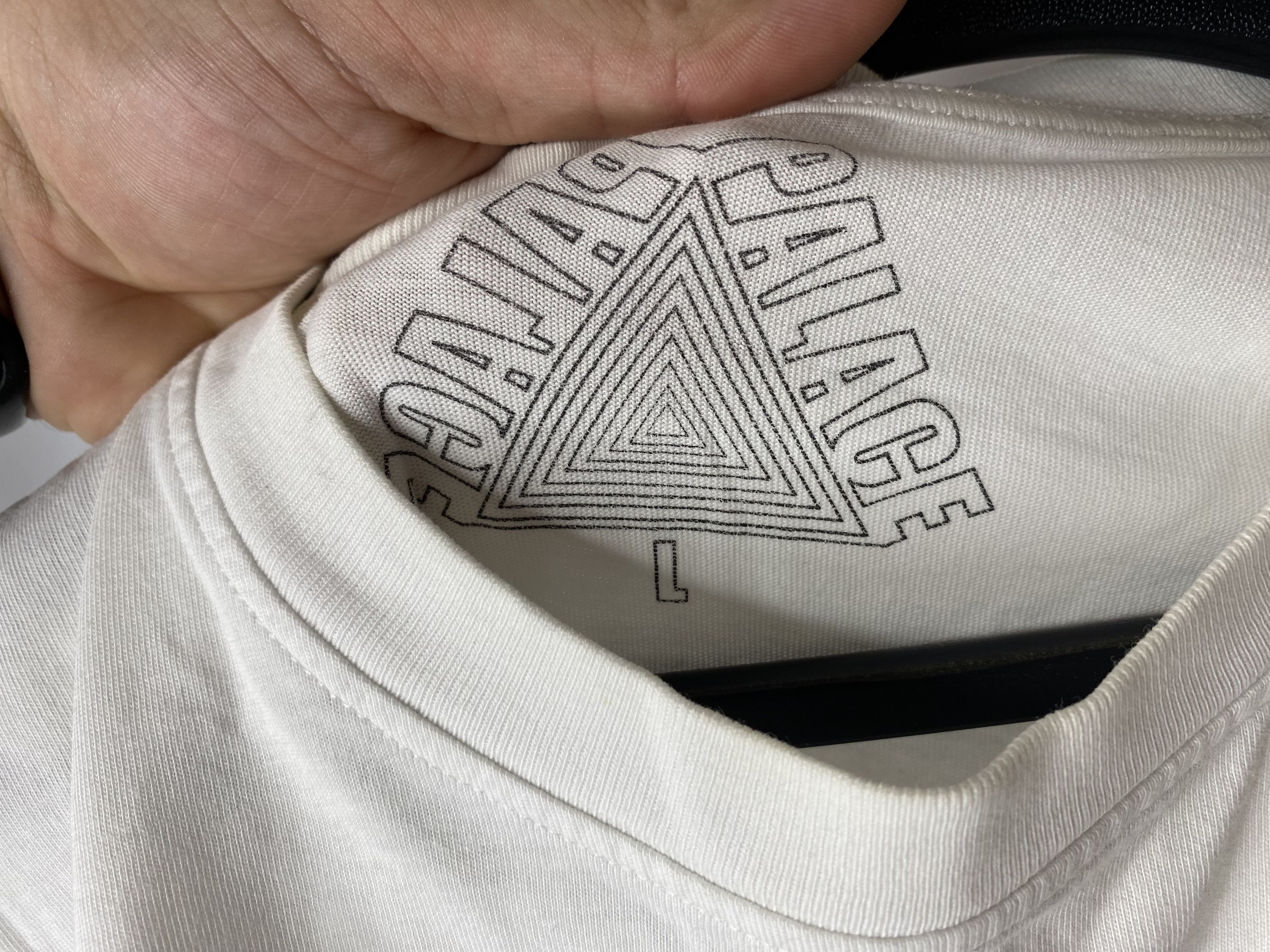 Palace PALACE SKATEBOARDS TSHIRT BIG LOGO WHITE T-SHIRT CREW NECK Size US L / EU 52-54 / 3 - 5 Thumbnail