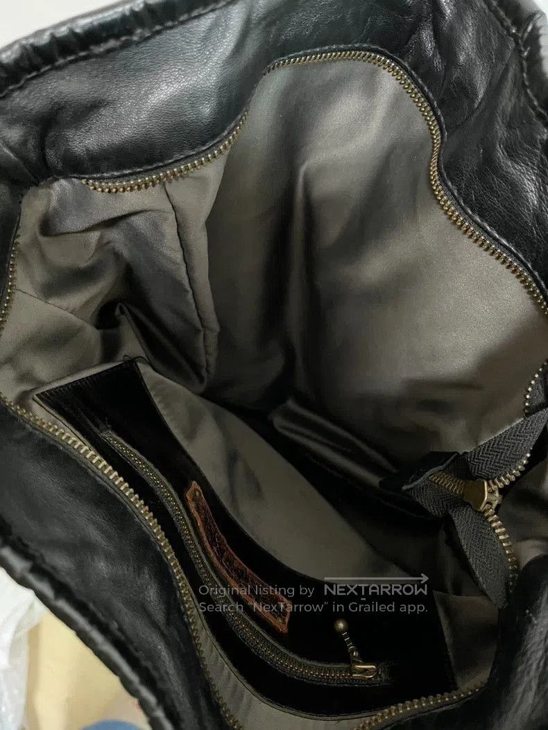 KMRii kmrii Leather Tote Bag with Zipper. Size ONE SIZE - 6 Thumbnail