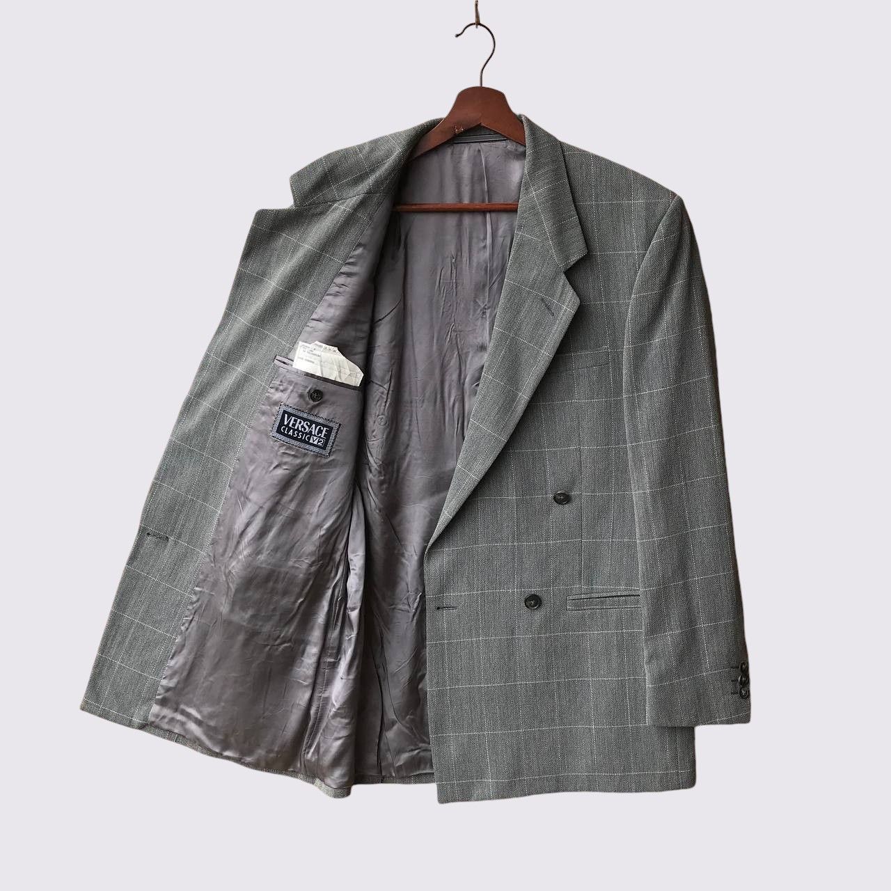 Double Breasted Blazer Versace Collection Men's Blazer