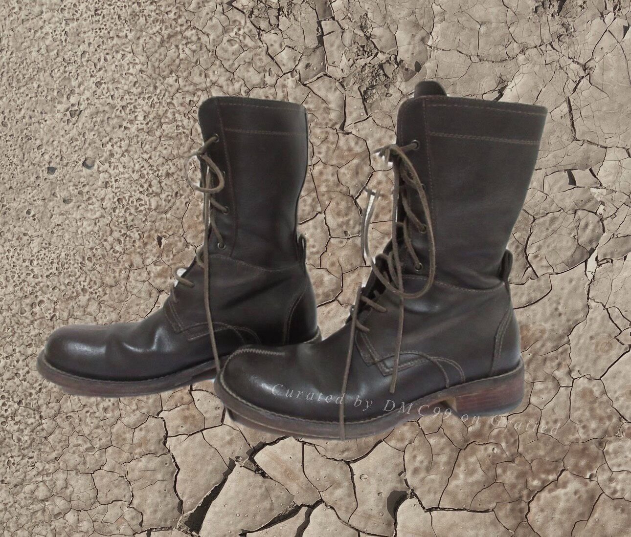 Neil Barrett Neil Barrett Western High-Top Army Boots Size US 8 / EU 41 - 1 Thumbnail