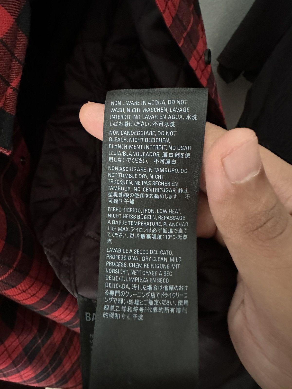 Balenciaga Balenciaga FW2020 Quilted Flannel/Shirt Size US L / EU 52-54 / 3 - 13 Thumbnail