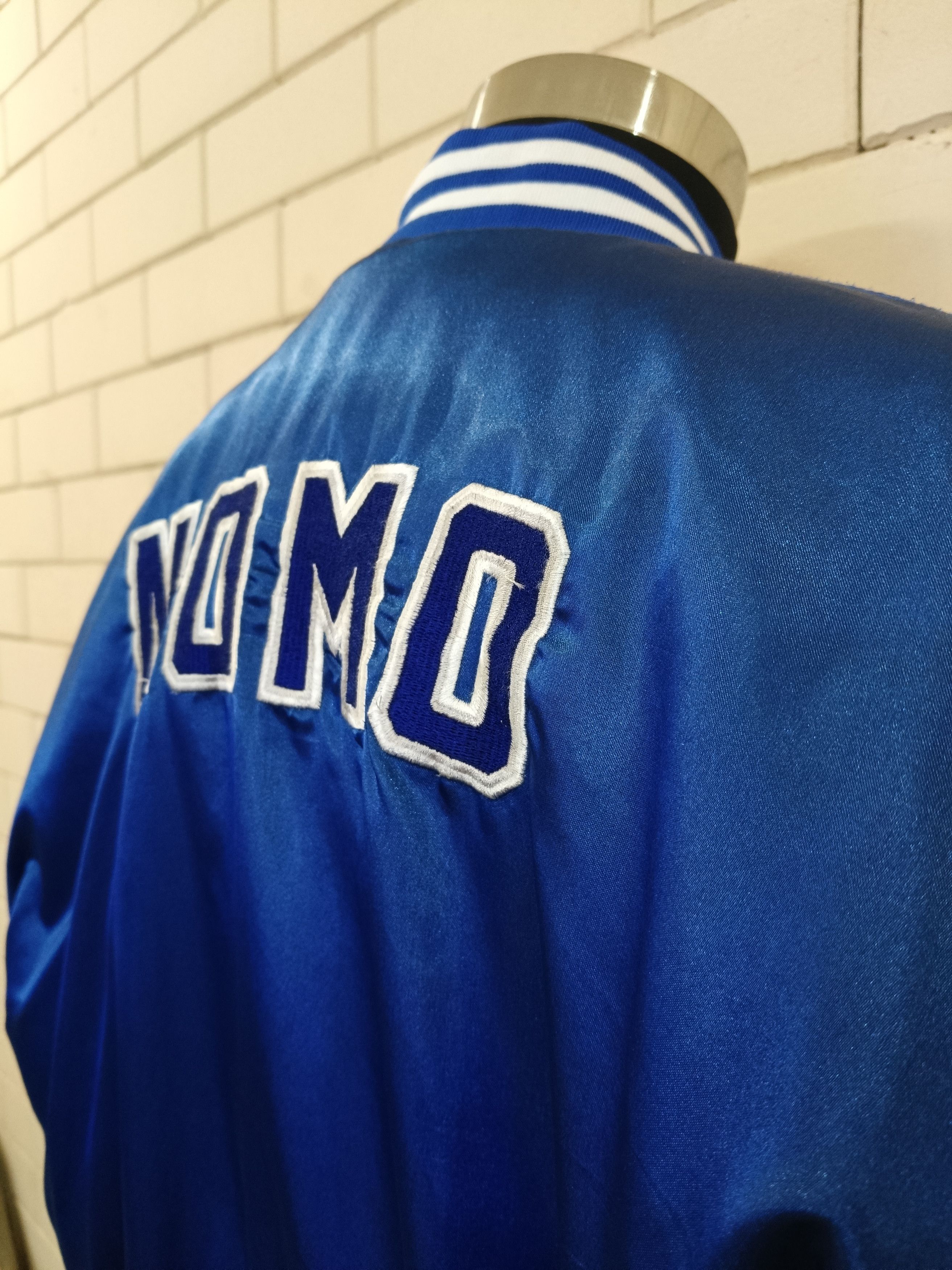 Japanese Brand × MLB Vintage 90's Baseball Jacket Nomo Size US L / EU 52-54 / 3 - 4 Thumbnail