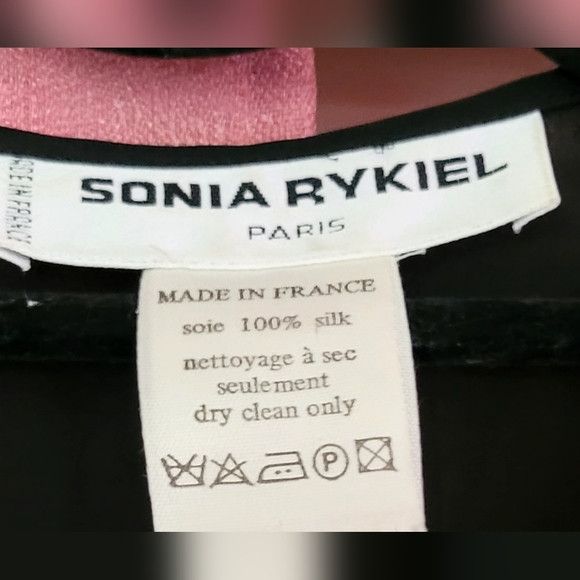 Sonia Rykiel Sonia Rykiel 100% Silk blouse - Paris Size L / US 10 / IT 46 - 4 Thumbnail