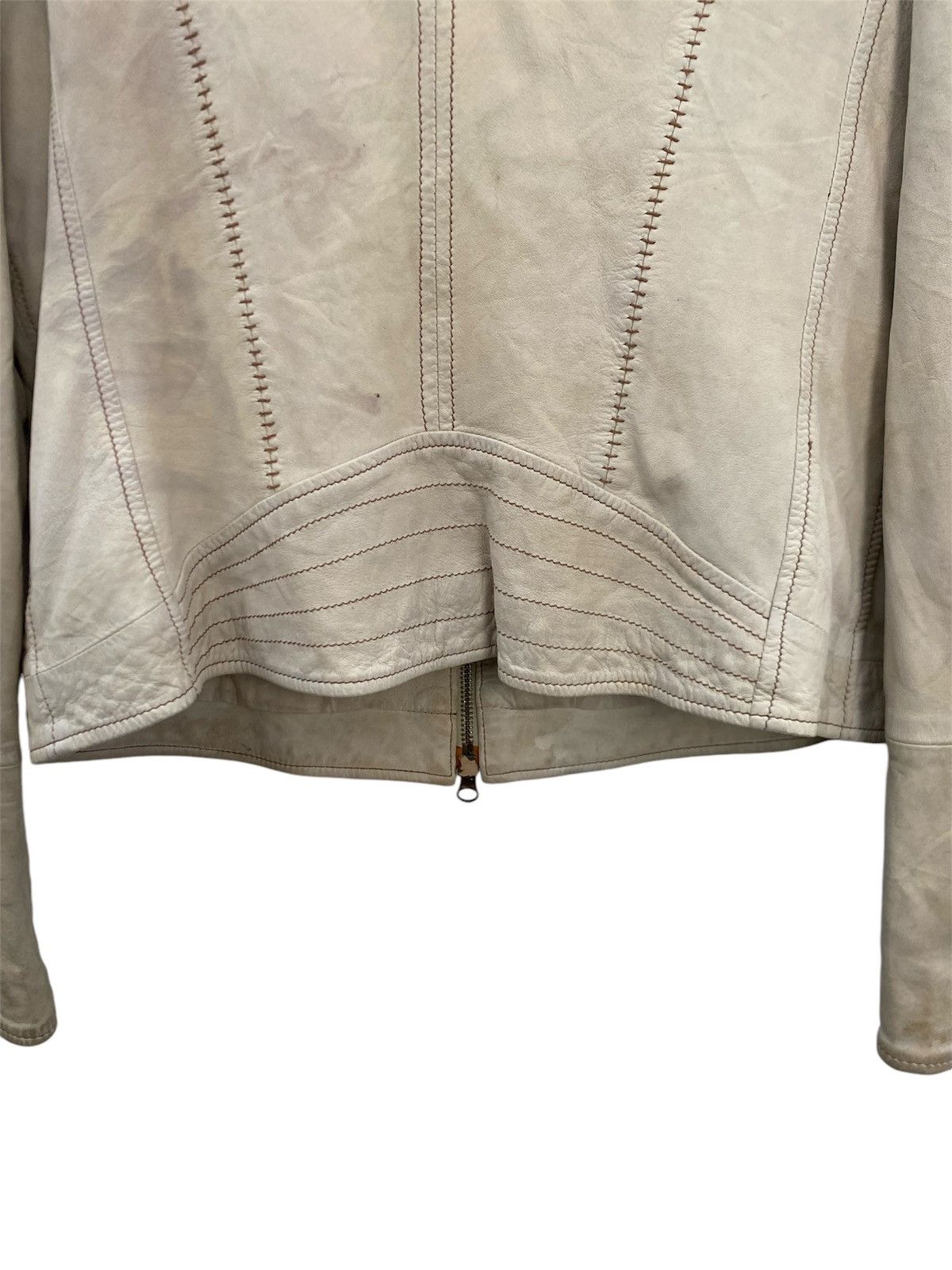 Le Grande Bleu (L.G.B.) JAPAN BRAND IDENTIFY LEATHER JACKET CASUAL DESIGN Size US L / EU 52-54 / 3 - 3 Thumbnail