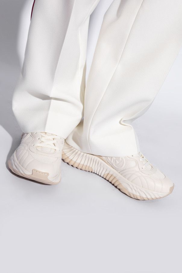 Gucci o1mt1gz0925 Men's Gucci Ripple Sneakers in Cream Size US 7.5 / EU 40-41 - 2 Thumbnail