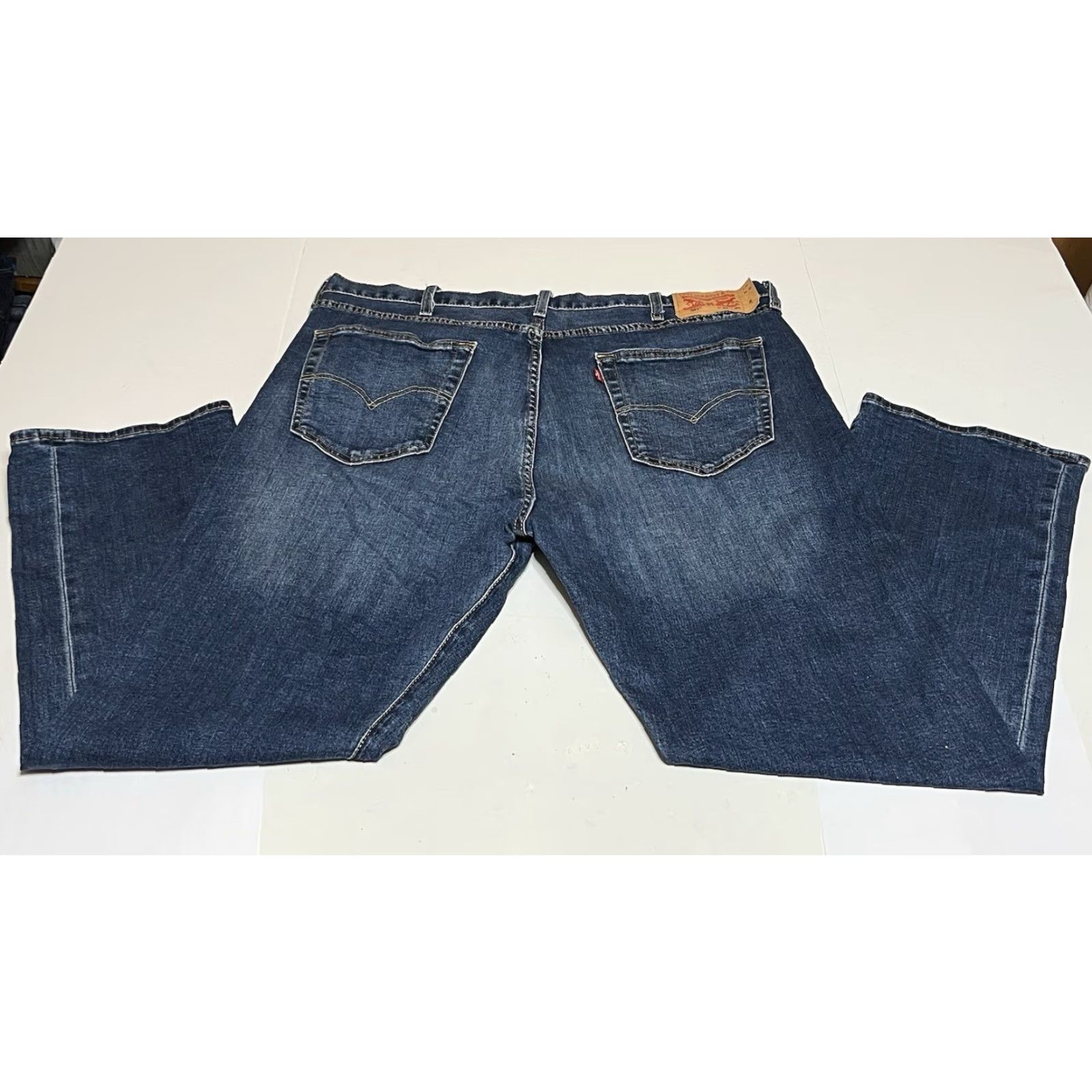 Levi's VINTAGE Levis 501 Jeans Mens Button Fly Denim Straight Original Fit 42x29 42x30 Blue 5-Pocket Regular Mens Classic Levi'S 501 Series Jeans Set Size US 42 / EU 58 - 2 Thumbnail