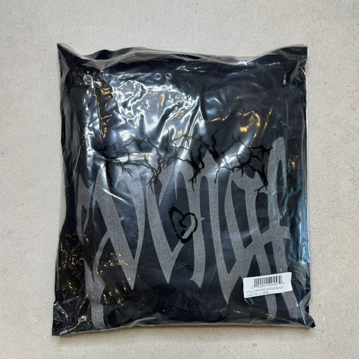 Revenge Revenge X Kill Cropped Hoodie Black Camo/3M SIZE XL Size US XL / EU 56 / 4 - 3 Thumbnail