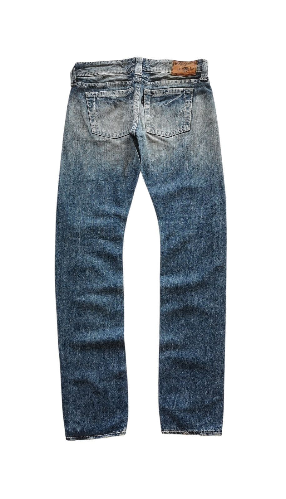 Hysteric Glamour Rodeo Crowns Japanese Patchwork Denim Jeans Size US 30 / EU 46 - 2 Thumbnail
