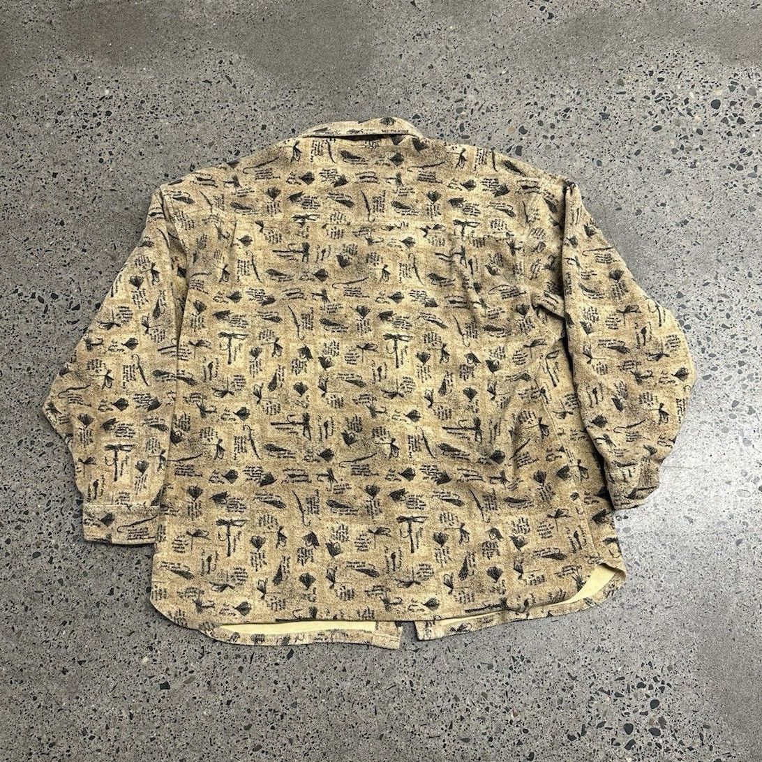 Vintage Vintage Rift Valley Adventure Knitwear Flannel Fishing Lure Size US L / EU 52-54 / 3 - 3 Thumbnail