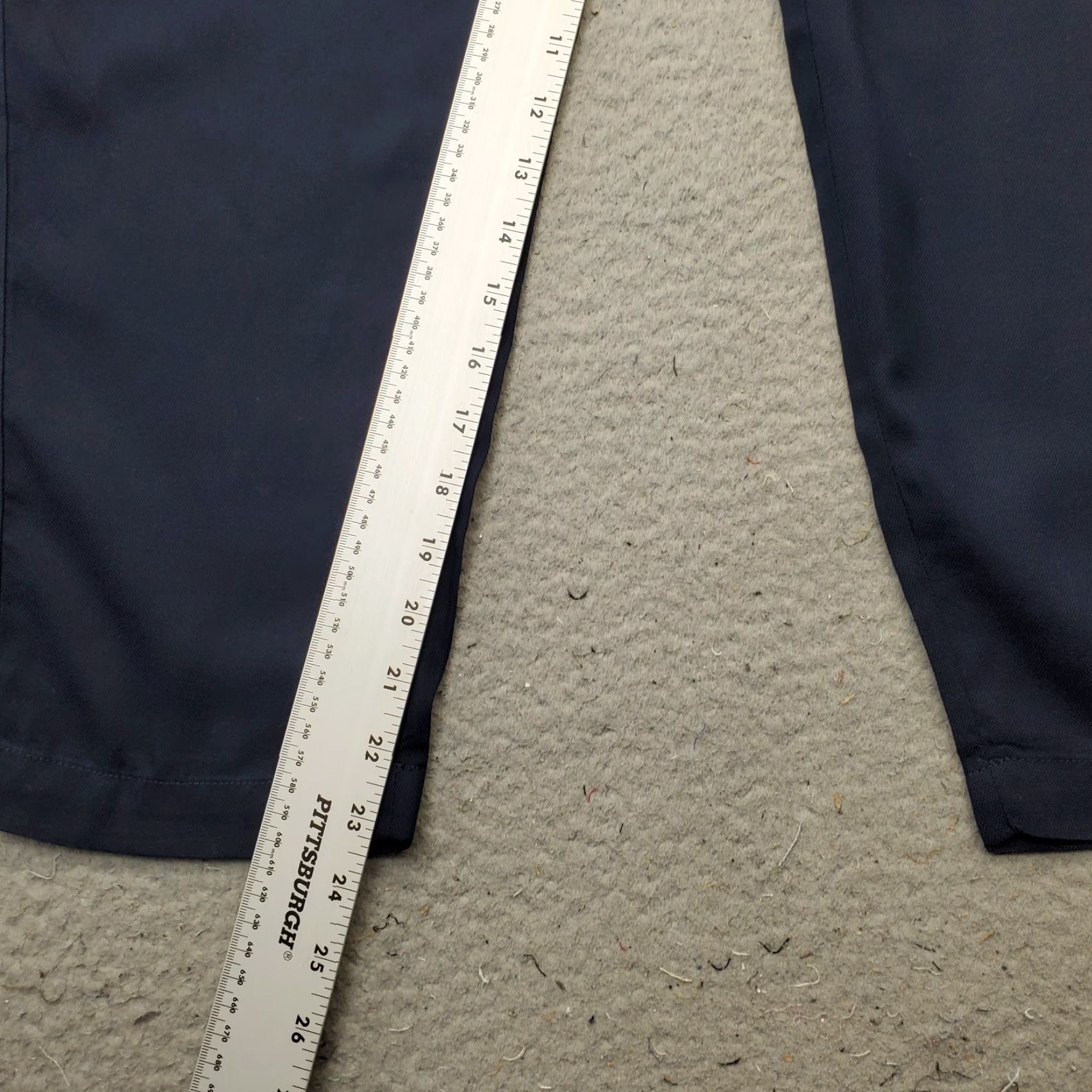 Talbots Talbots Ankle Pants Women 8P Navy Stretch Elastic Waistband Pull On Casual Slim Pockets 8 Petite Womens Size 8P Navy Size 30" / US 8 / IT 44 - 4 Thumbnail
