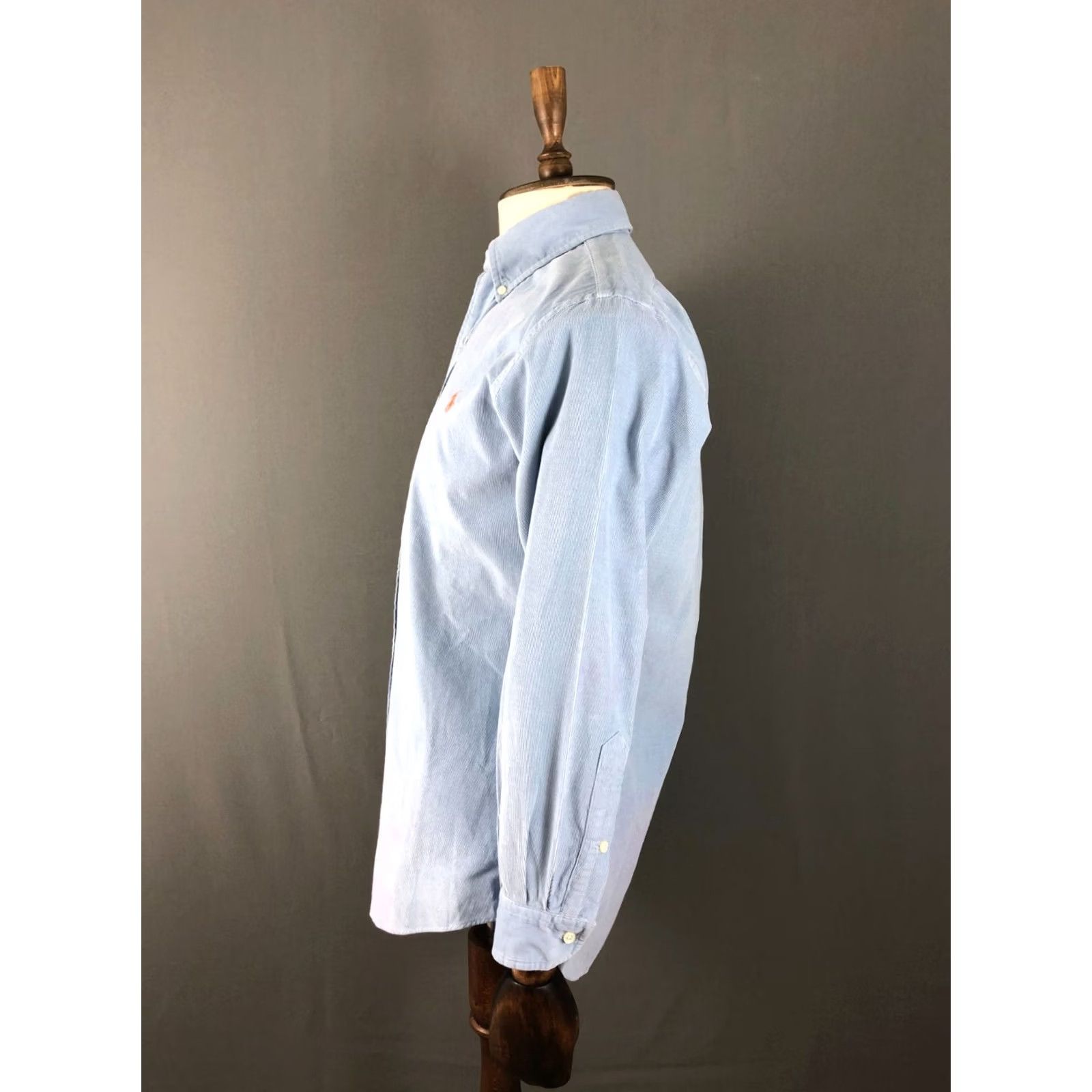 Ralph Lauren Ralph Lauren Corduroy Shirt Men's S Cotton Blue Size US S / EU 44-46 / 1 - 2 Thumbnail