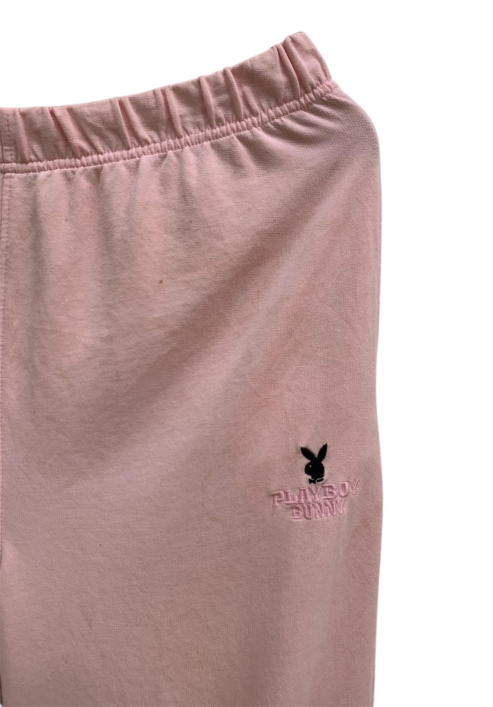 Japanese Brand × Playboy Vintage Playboy Bunny Big Logo Sweatpants Size 30" / US 8 / IT 44 - 9 Thumbnail