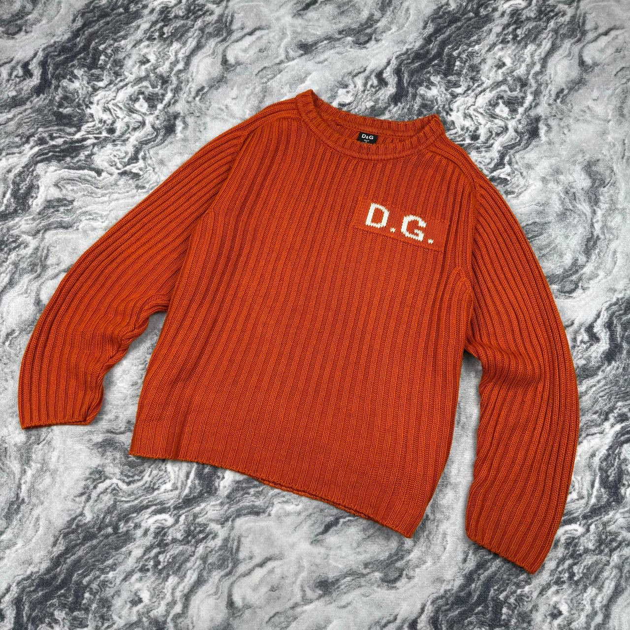 Dolce & Gabbana Vintage Dolce Gabbana Ribbed Knit Sweater 00s Size US XXL / EU 58 / 5 - 1 Thumbnail