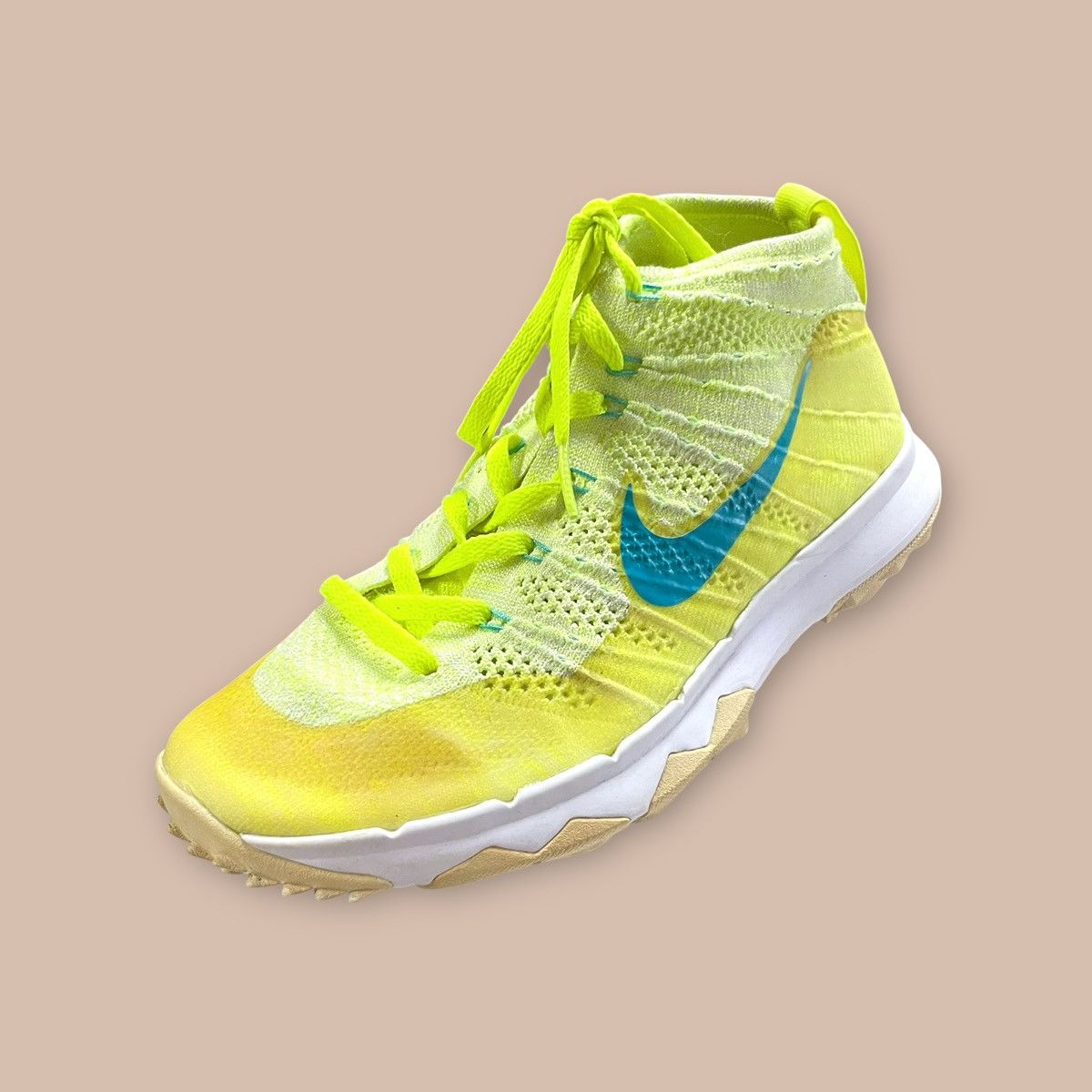 Nike Nike Flyknit Chukka Spikeless Golf Shoes Size US 6 / EU 39 - 11 Thumbnail