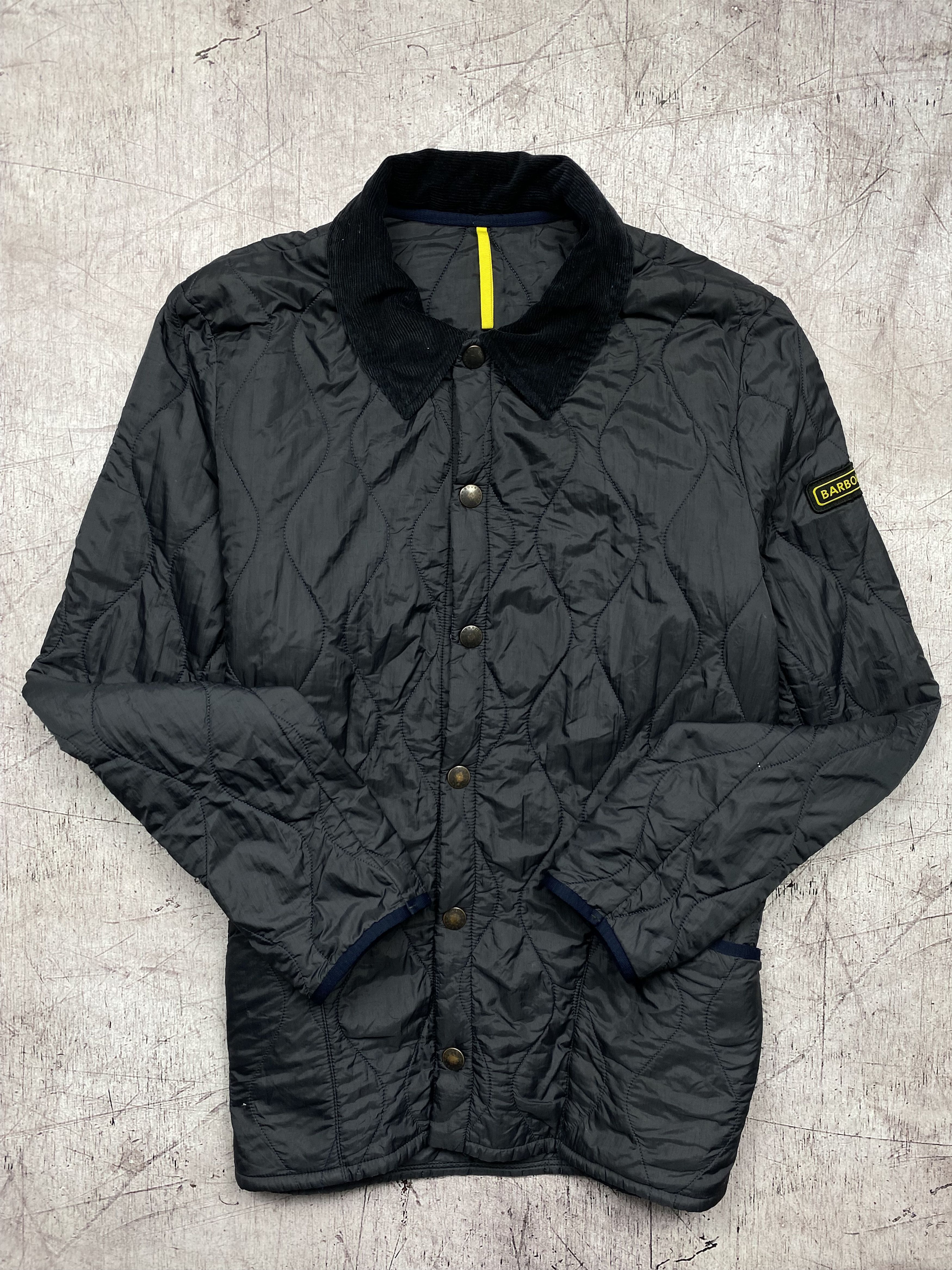 Barbour × Vintage Barbour Vintage Mens Liddesdale Track Quilted Jacket Size US M / EU 48-50 / 2 - 1 Thumbnail