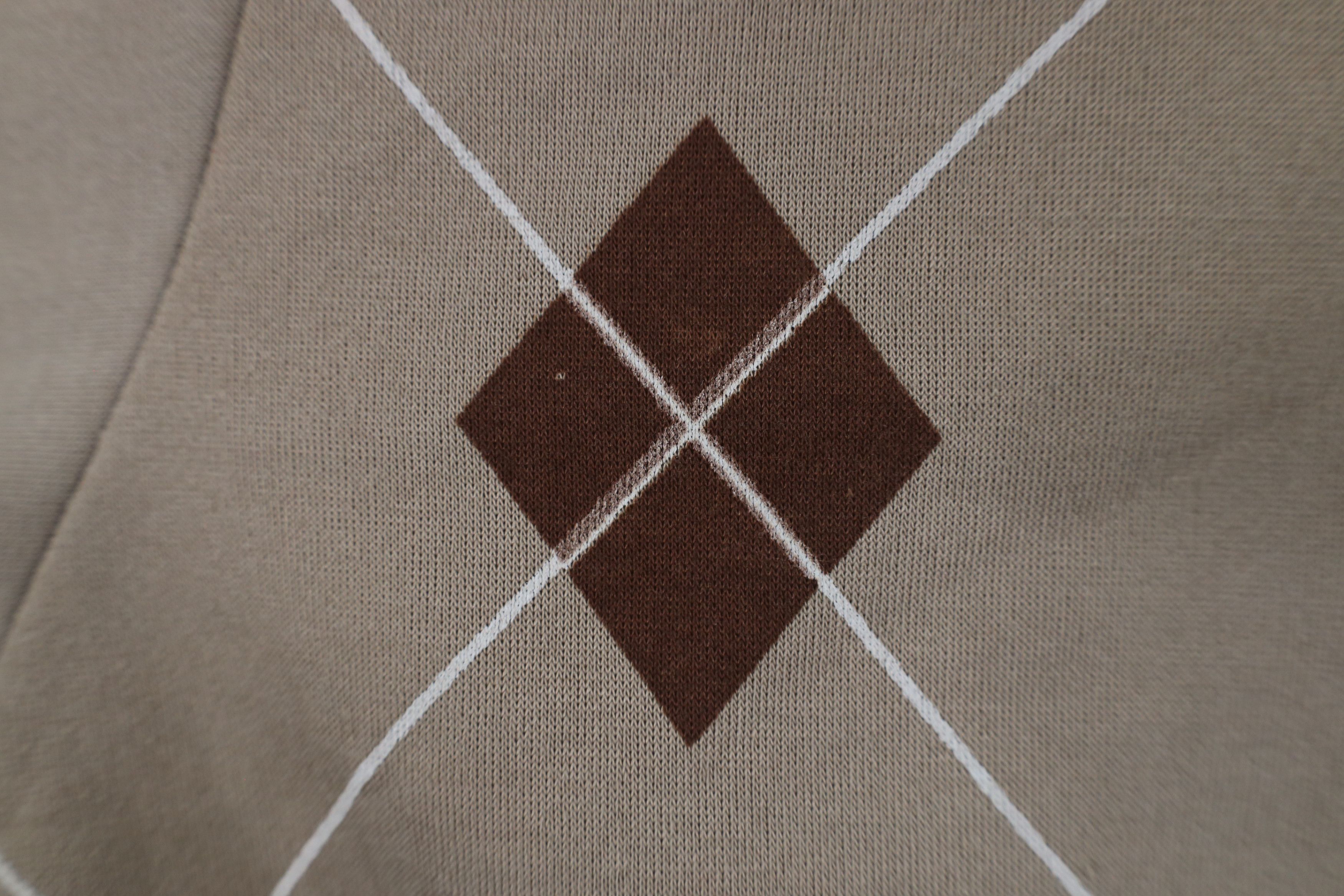 Vintage Vintage 90s Streetwear Button Cardigan Sweatshirt Beige Size US XL / EU 56 / 4 - 4 Thumbnail