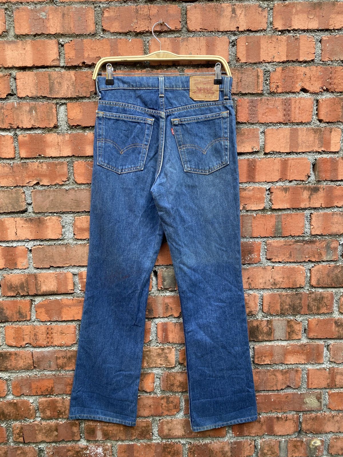 Levi's W29x31 Vintage levi's 517 flare bell bottom made in USA Size 29" - 2 Thumbnail