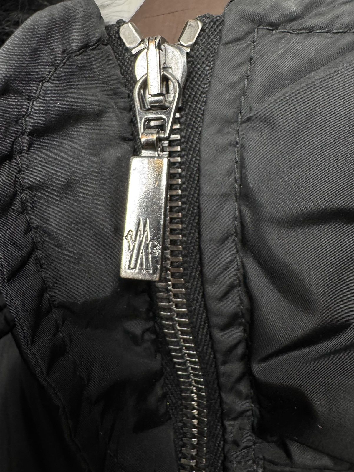 Moncler Moncler Black real fur long down jacket women’s size 0 Size XS / US 0-2 / IT 36-38 - 14 Thumbnail