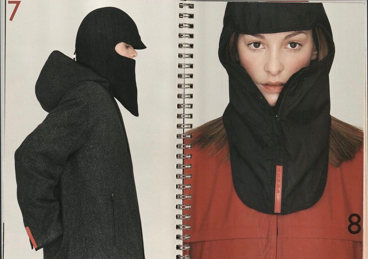 Prada Prada Linea Rossa Long Coat FW 1998 | Grailed