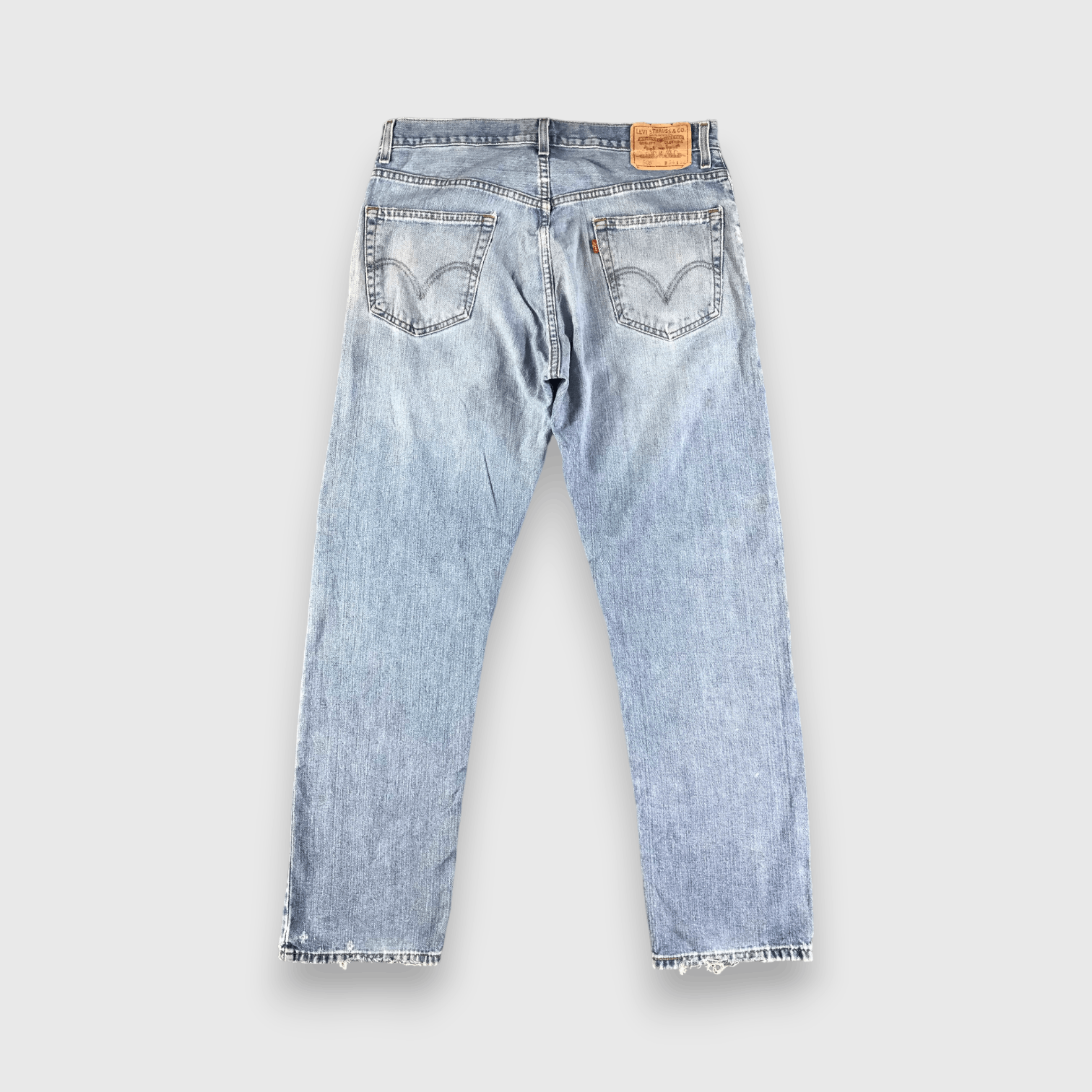 Levi's Vintage Blue Wash Levis 505 Jeans-J3058 Size US 35 - 2 Thumbnail