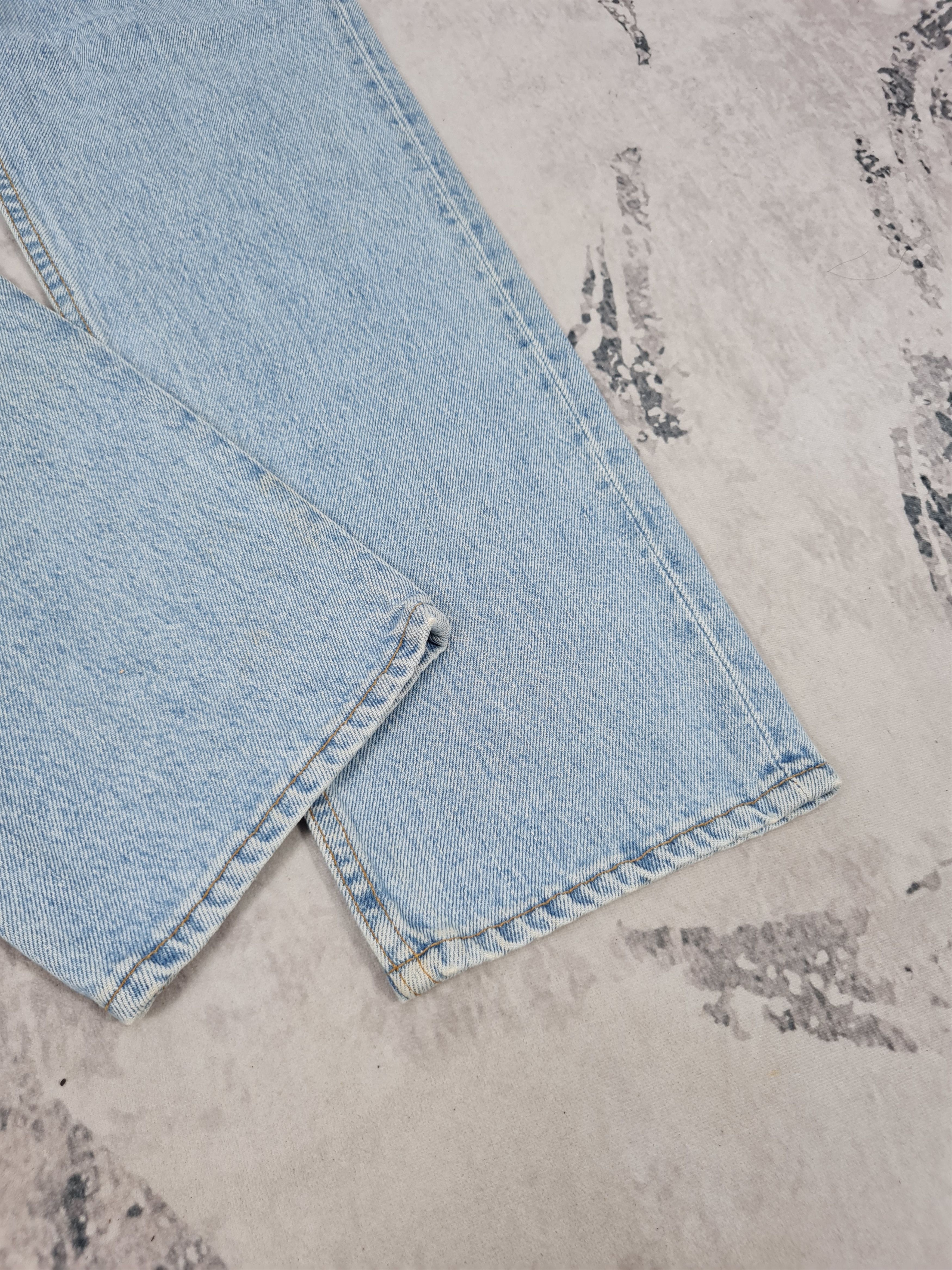 Levi's Vtg 90's LEVIS 501 Faded Light Blue Jeans L0387 Size 27X28.5 Size US 27 - 5 Thumbnail