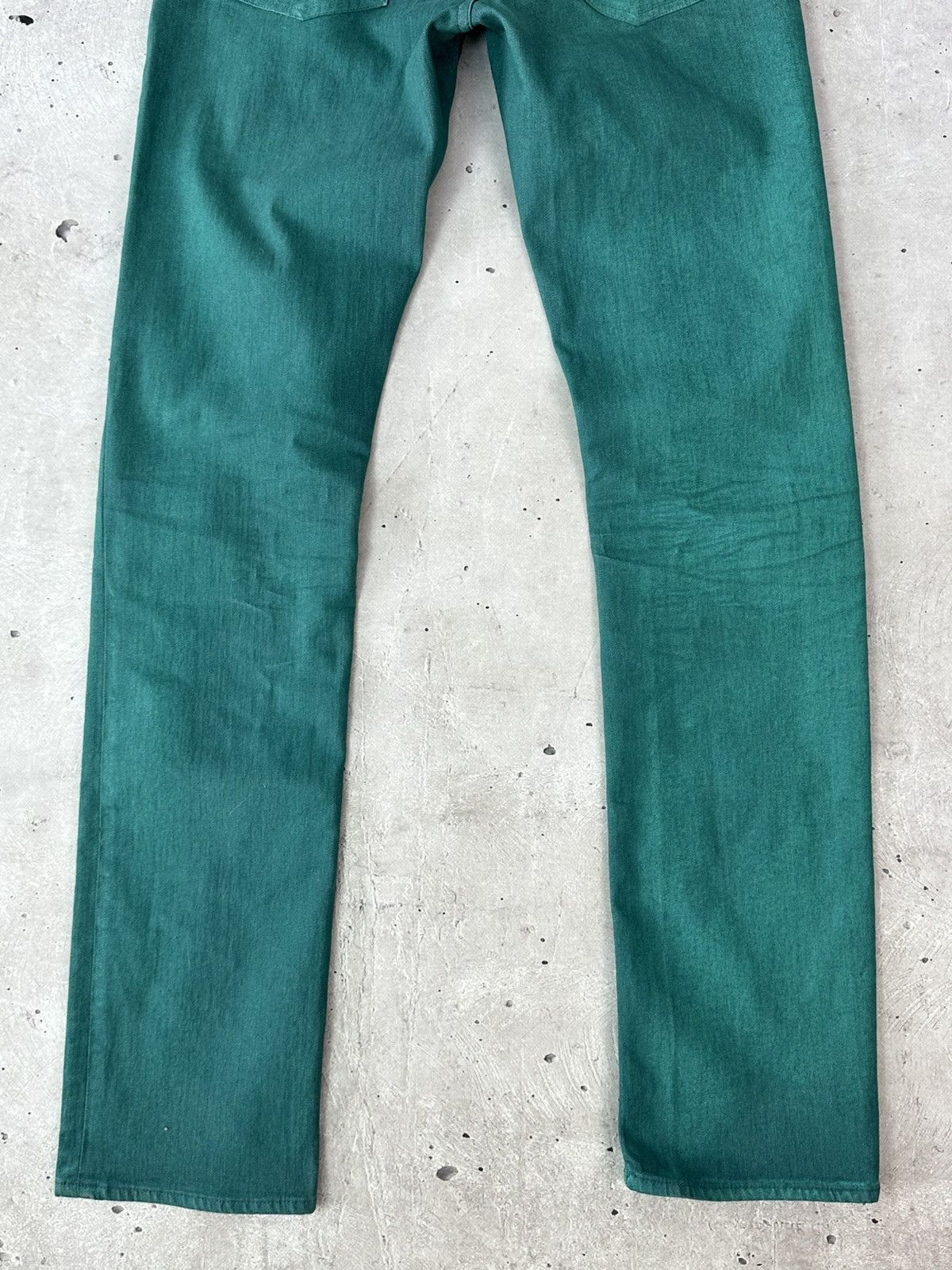 Acne Studios Acne Studios Hep Used Twill Jade Green Women’s Jeans Size 30" / US 8 / IT 44 - 11 Thumbnail
