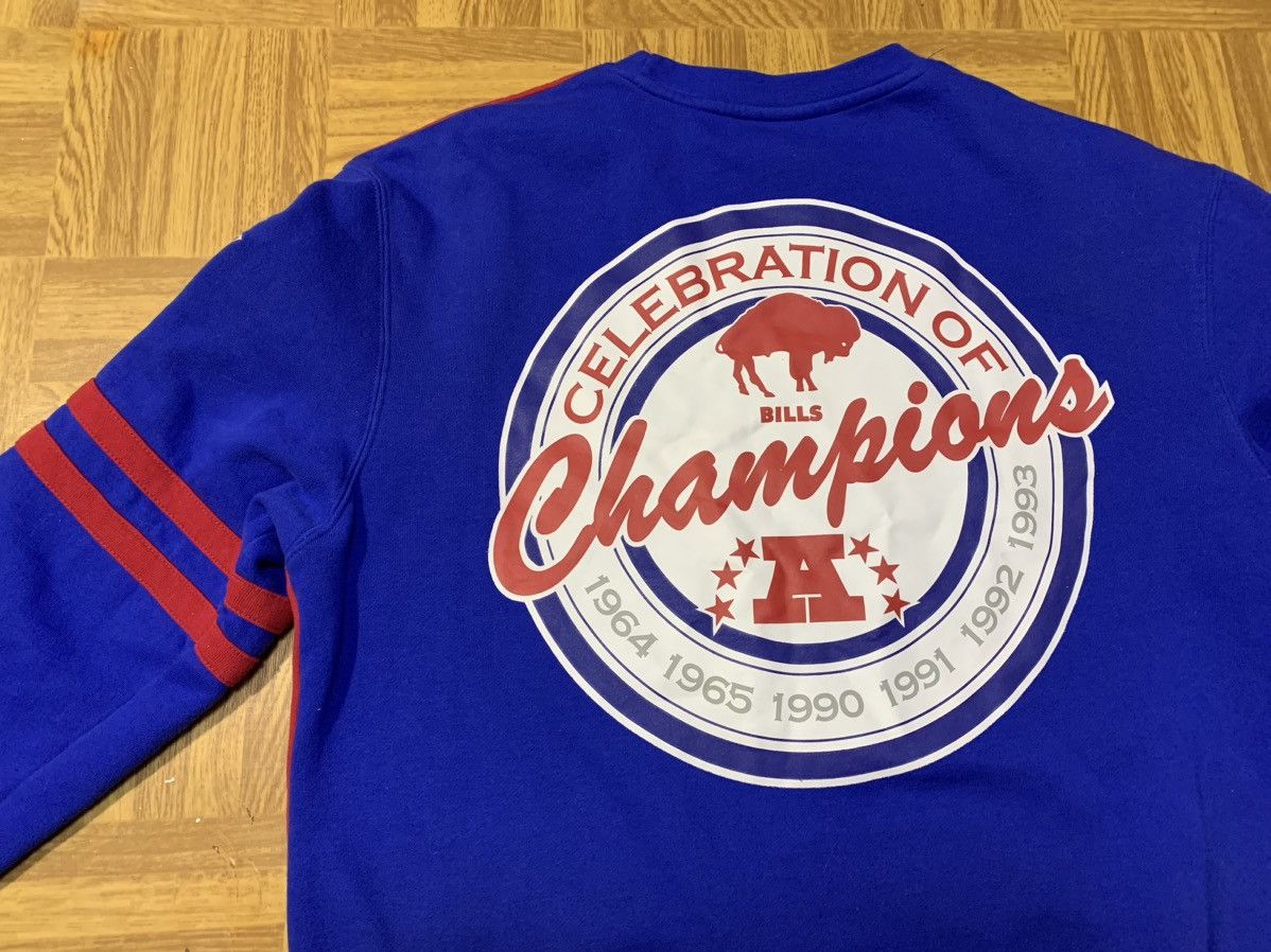 Mitchell & Ness Buffalo Bills Mitchell & Ness NFL L Large Crew sweatshirt Size US L / EU 52-54 / 3 - 10 Thumbnail