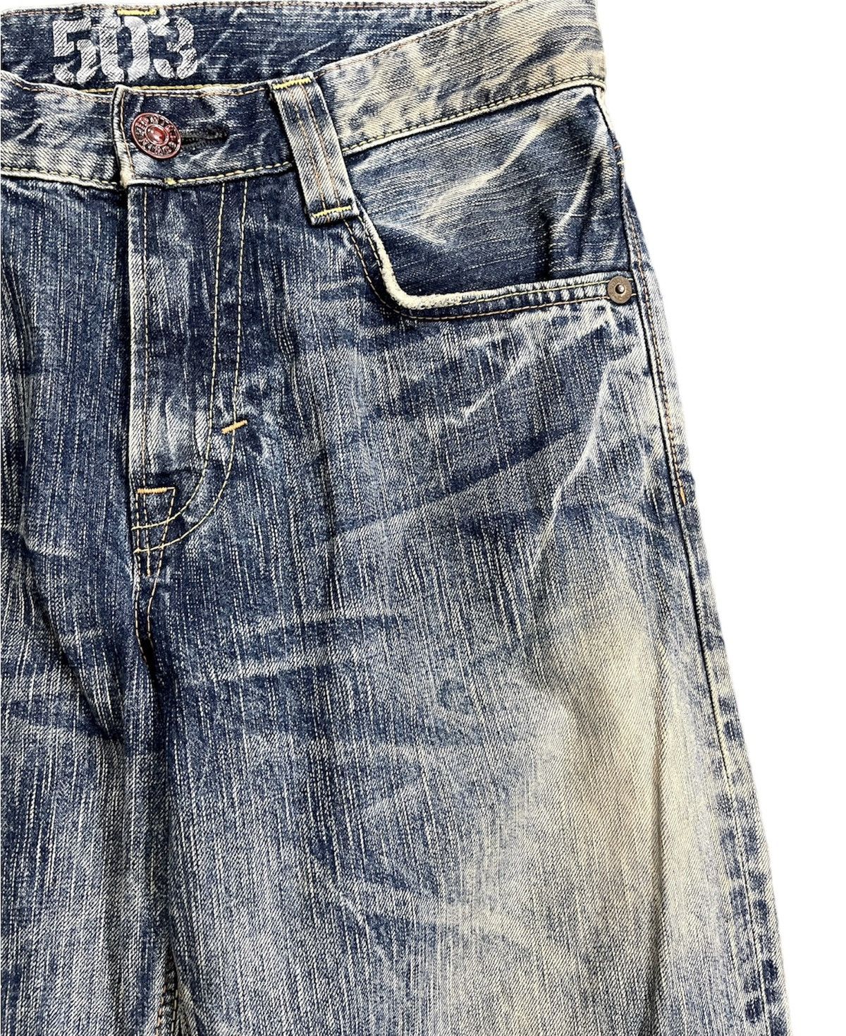 Edwin × Vintage VINTAGE EDWIN 503 MI JAPAN LIMITED DESIGN SIZE 30X30 Size US 30 / EU 46 - 6 Thumbnail