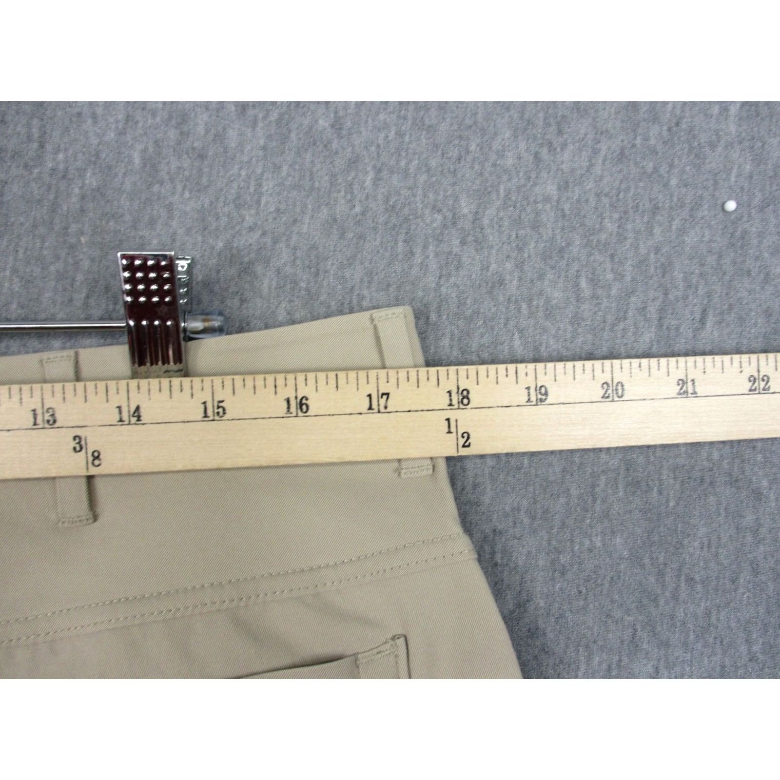Vintage Public Rec Pants Mens 33x30 Beige Slim Tapered 5-Pocket Khaki Chino Slim Fit Casual Tapered Leg Mens Size US 33 - 7 Thumbnail