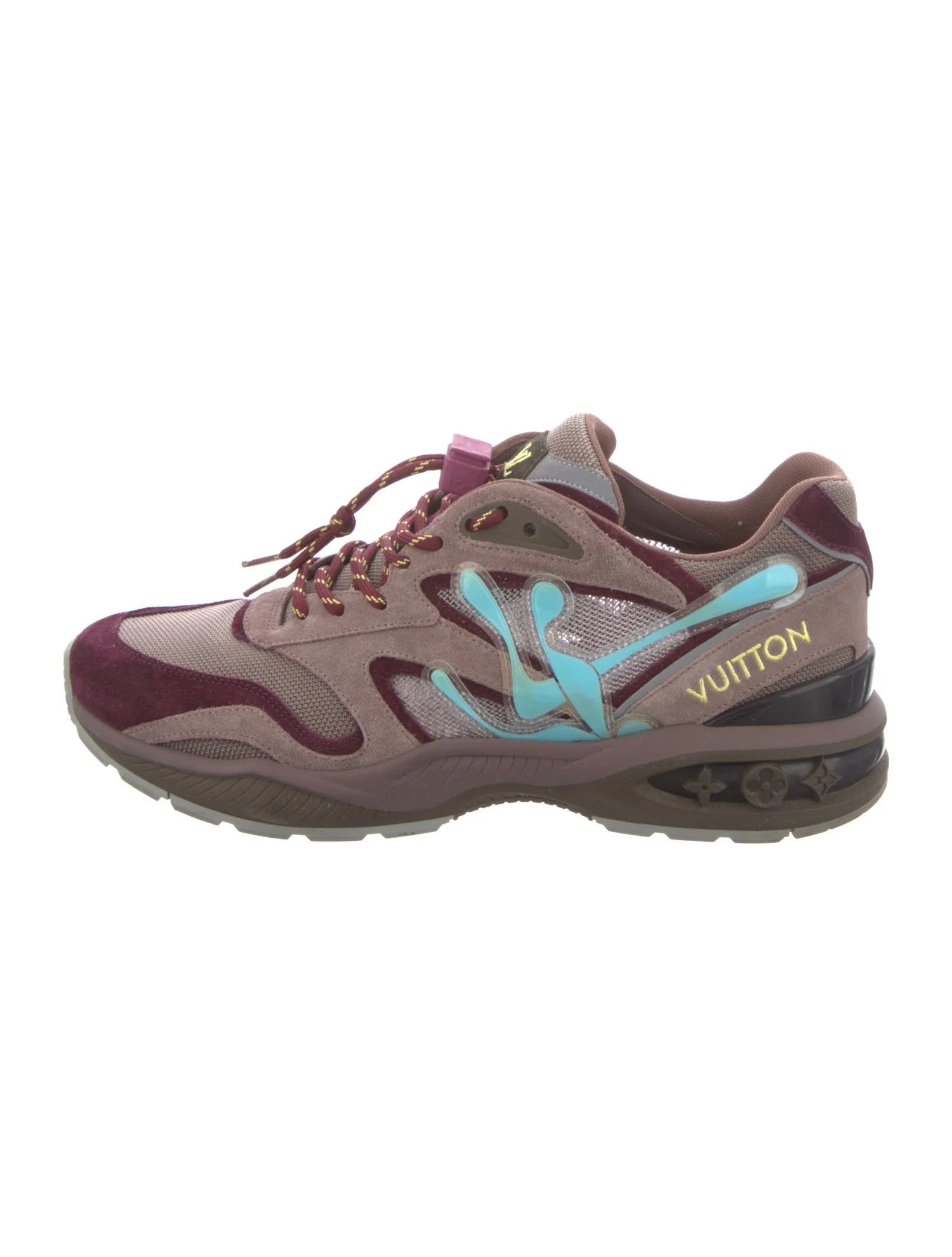 Louis Vuitton Louis Vuitton - LV Trail Sneaker Purple and Blue Suede Size US 10 / EU 43 - 9 Thumbnail