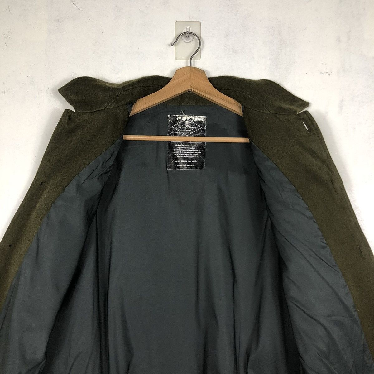 Japanese Brand 📌VINTAGE WOOL BIKET JACKET RAGEBLUE ISSEY MIYAKE Size US M / EU 48-50 / 2 - 15 Thumbnail