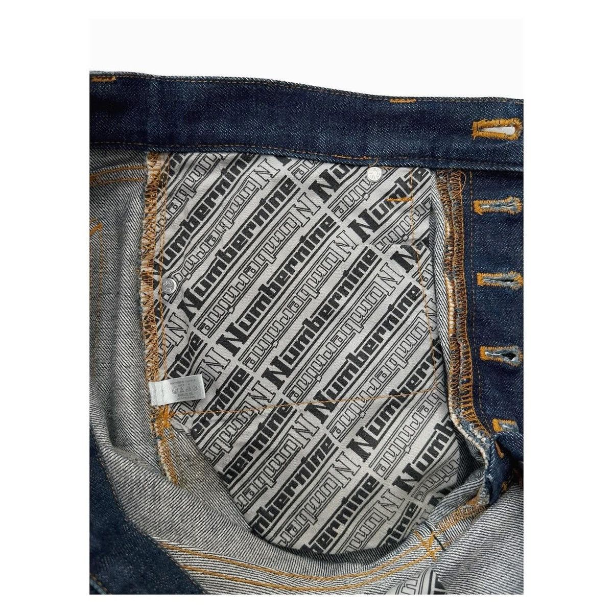 Number (N)ine Number (N)ine Denim Pants Size US 31 - 5 Thumbnail
