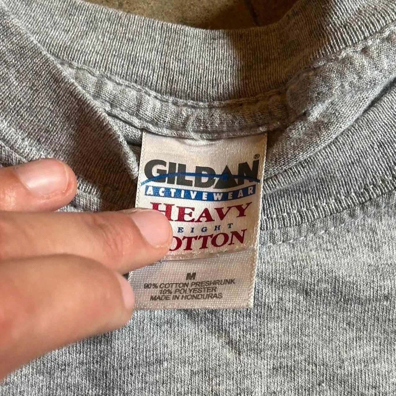 Gildan Grey Double J Grey lifted horse tee Size US M / EU 48-50 / 2 - 4 Thumbnail