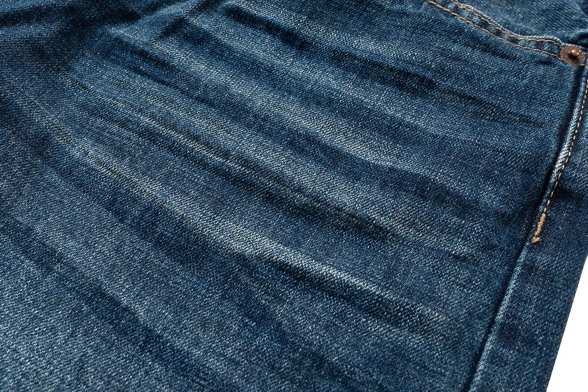 Japanese Brand Wrinkle Texture Washed Denim Jeans Size US 32 / EU 48 - 9 Thumbnail
