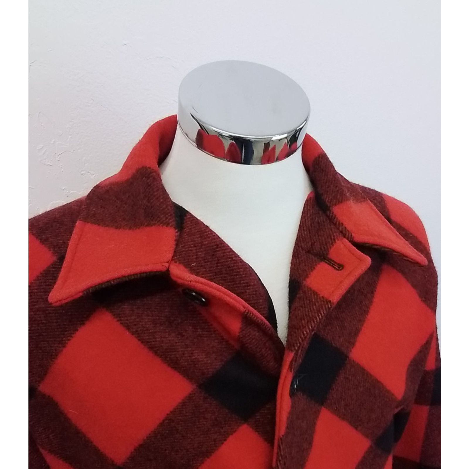 Filson C.C. Filson Mackinaw Jacket Men's XL (44) Red Buffalo Plaid Size US XL / EU 56 / 4 - 5 Thumbnail