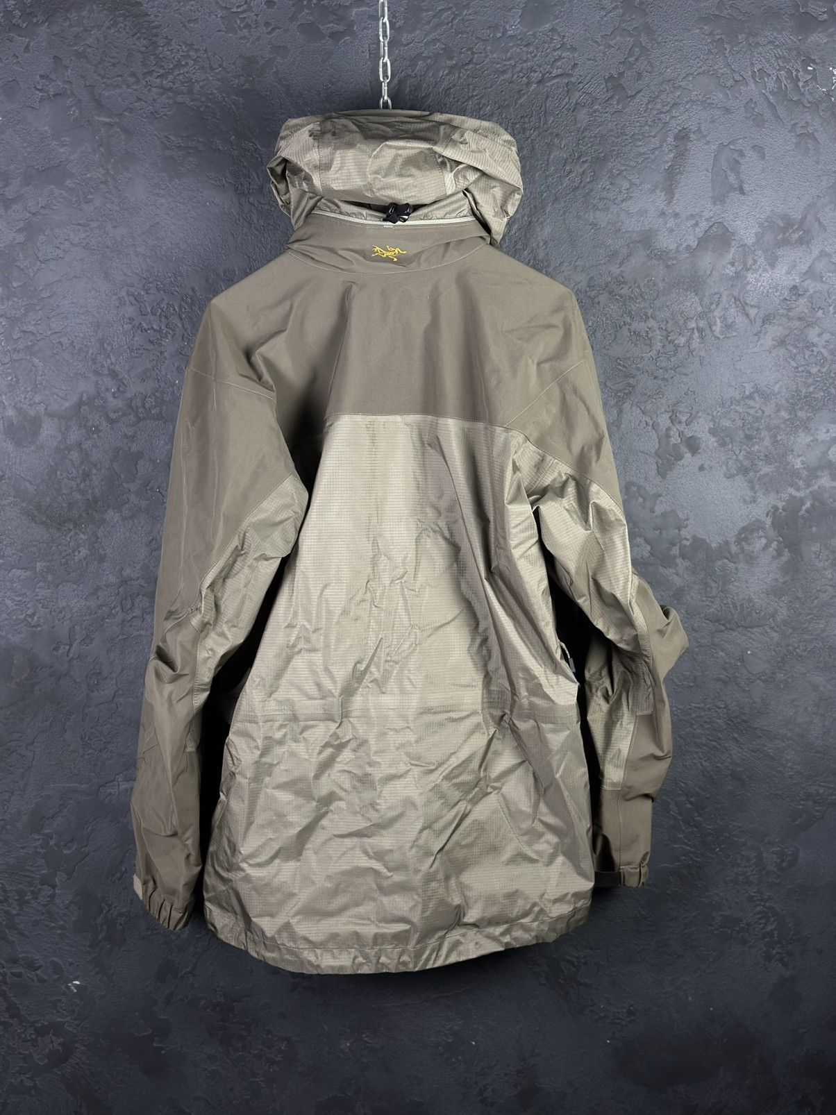 Arc'teryx × Vintage Arcteryx 1999 Kappa Golden Logo 'Stone' GoreTex Jacket Rare! Size US L / EU 52-54 / 3 - 9 Thumbnail