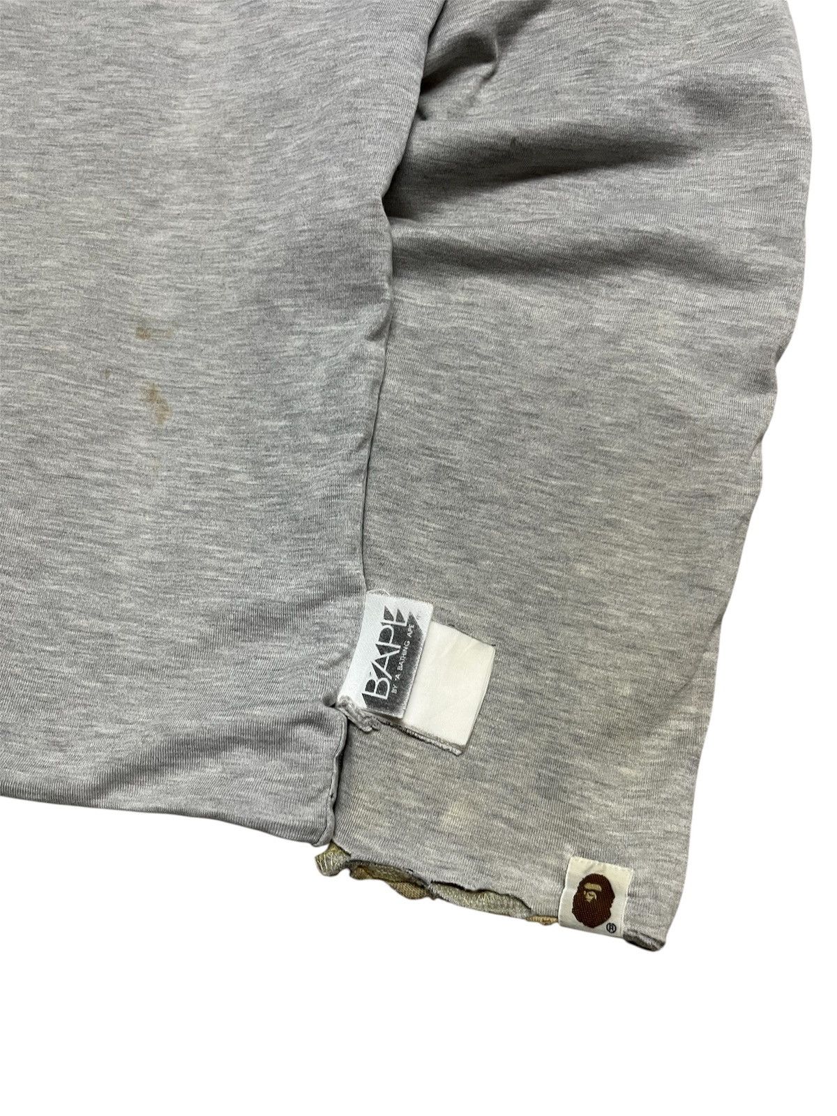 Bape × Kaws OG Bape x Kaws Camo Reversible L/S T-Shirt Distressed Size US M / EU 48-50 / 2 - 11 Thumbnail